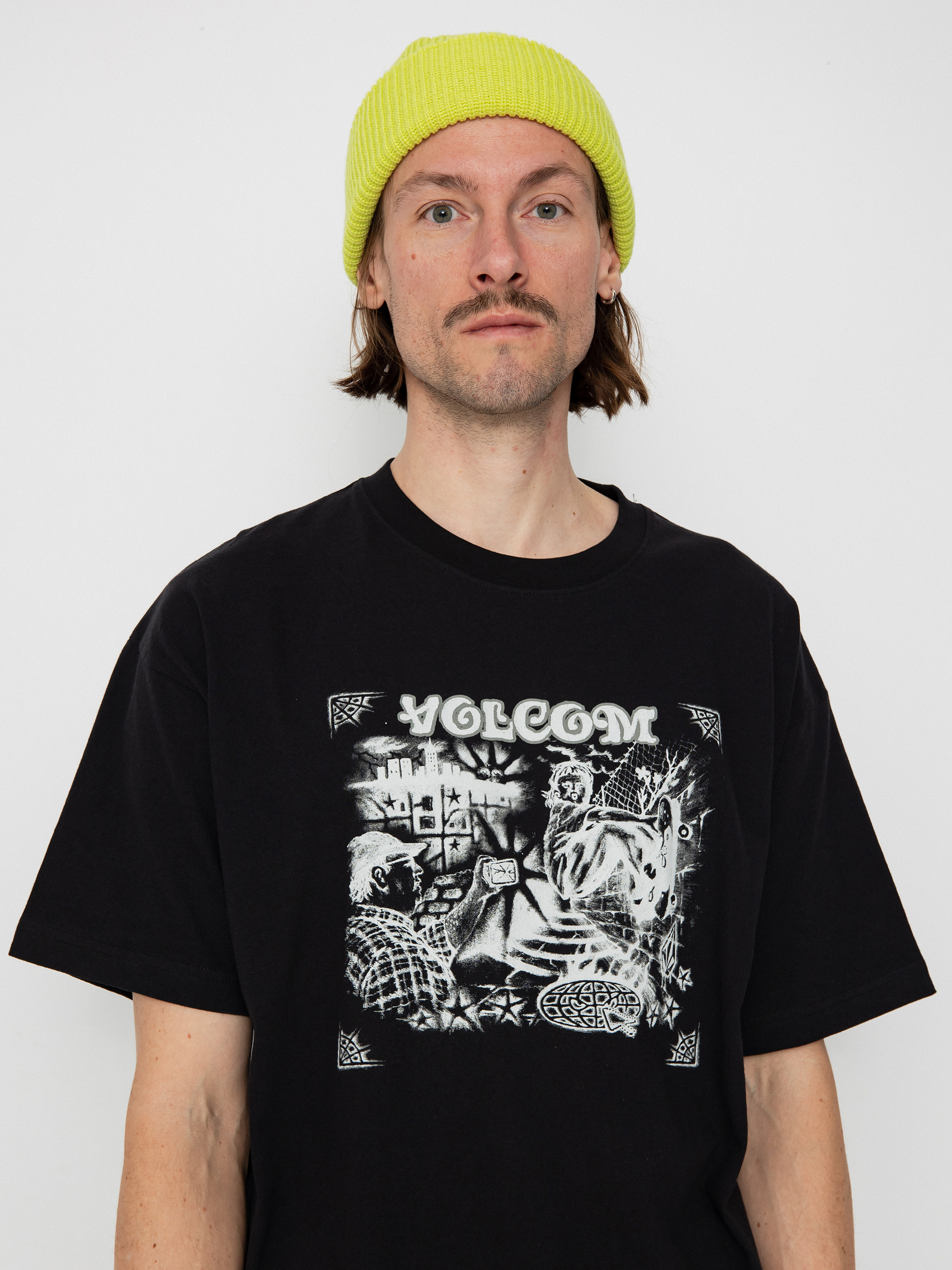 T-shirt Volcom Street Keutchi (black)