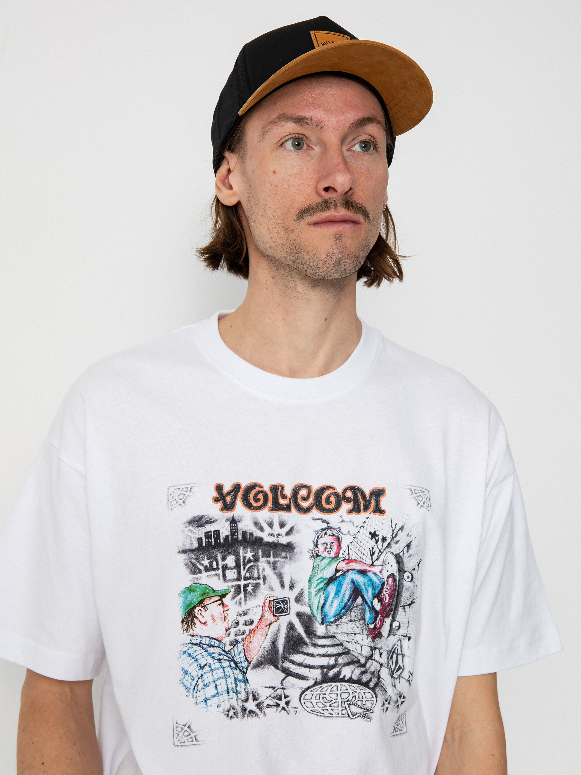 T-shirt Volcom Street Keutchi (white)