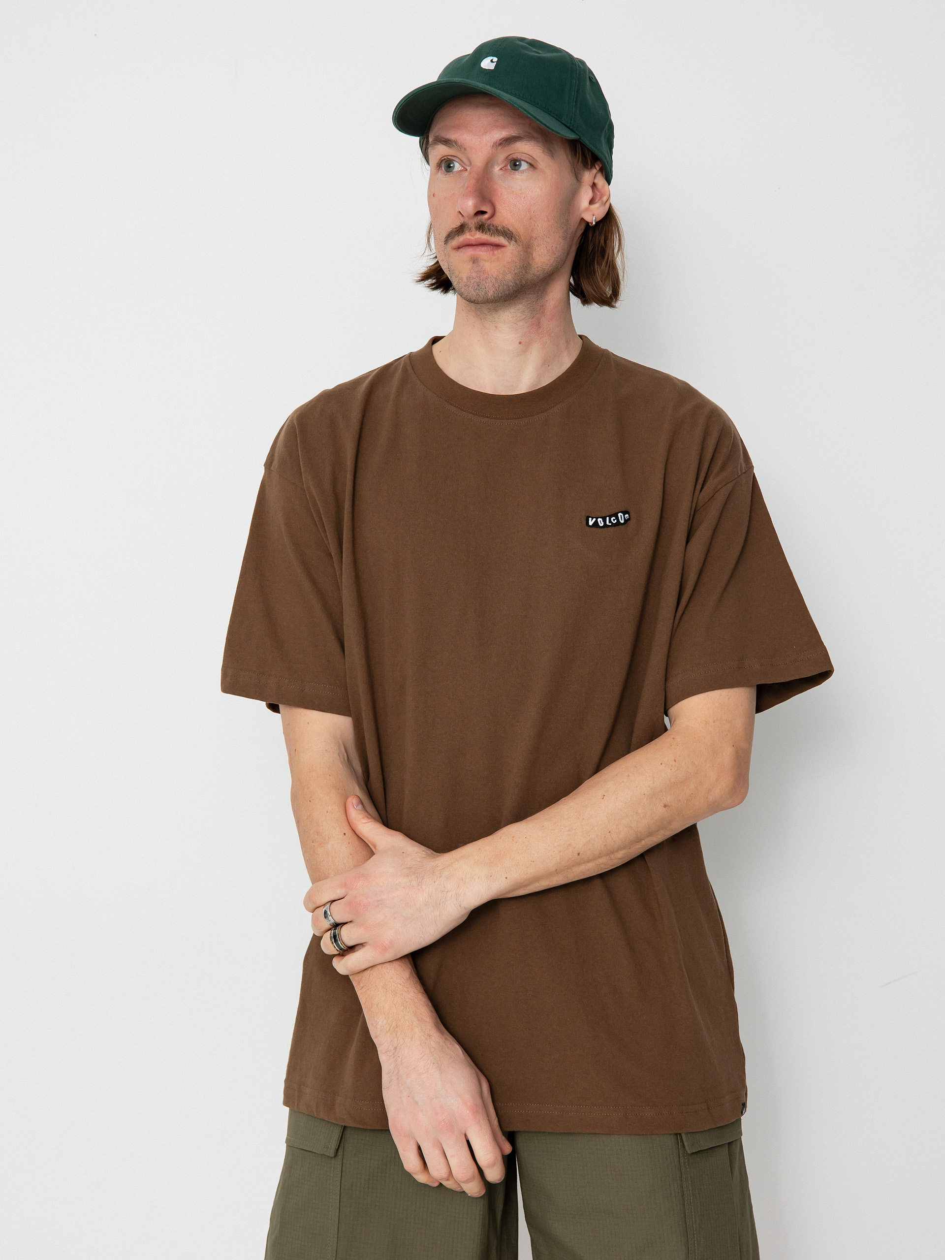 T-shirt Volcom Pistol Stone Lse (dark earth)