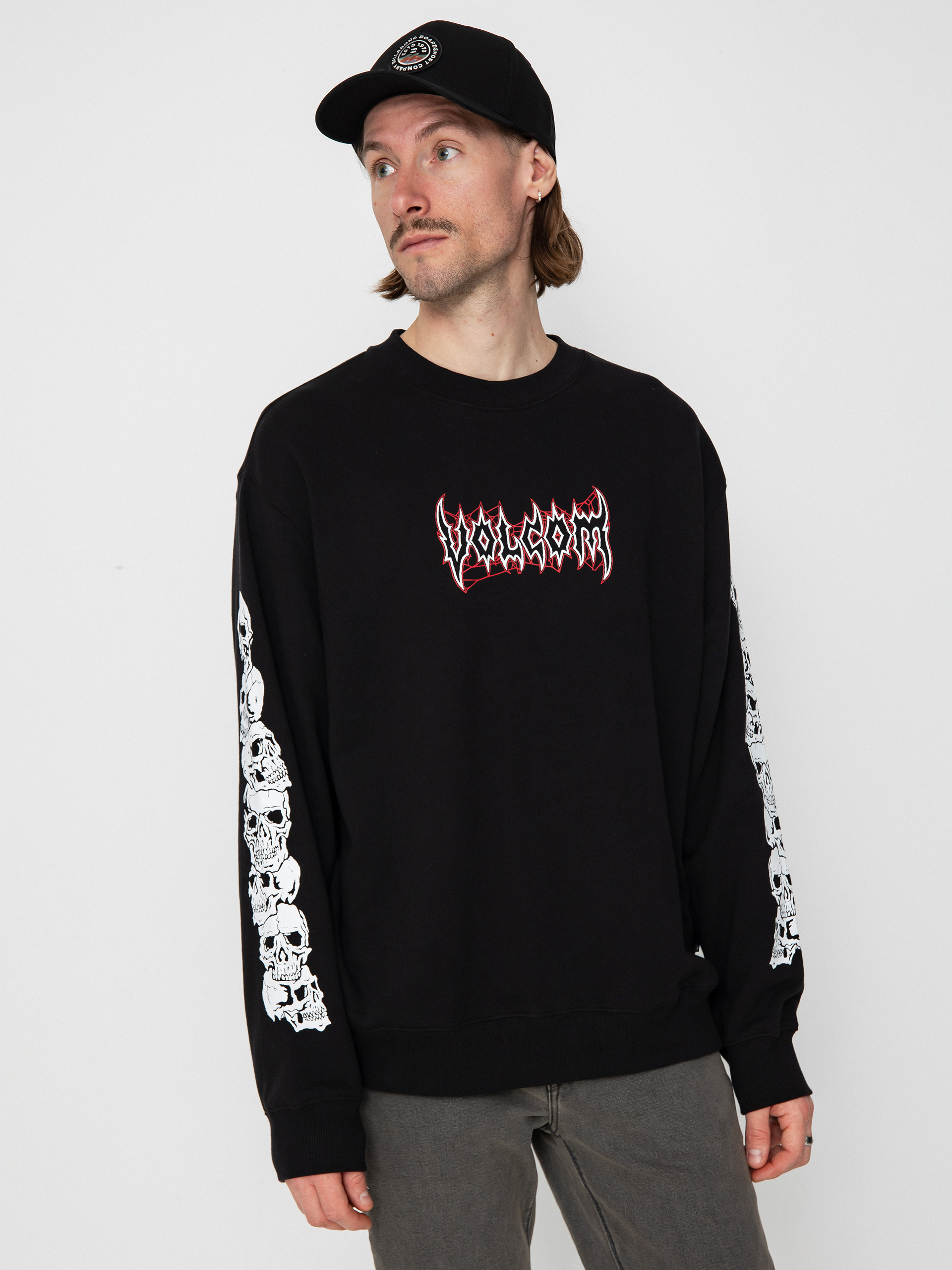 Bluza Volcom Stone Lord Crew (black)