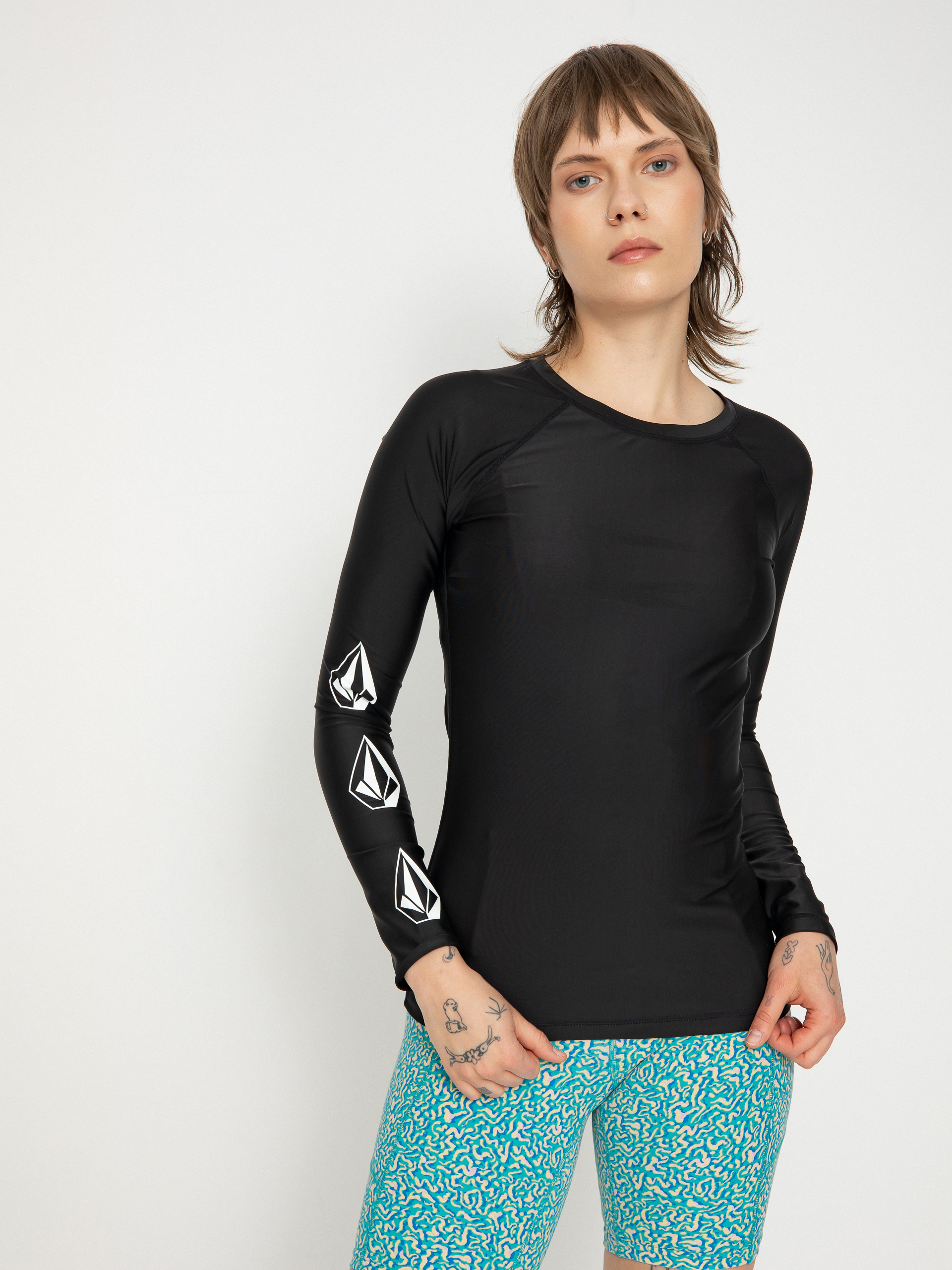 Longsleeve Volcom Simply Core Wmn (black)