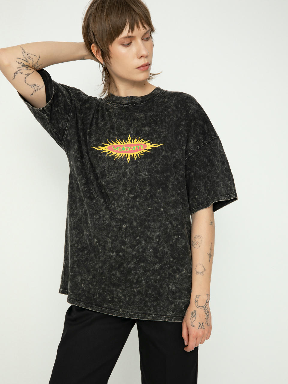 T-shirt Volcom Voltrip Wmn (black)