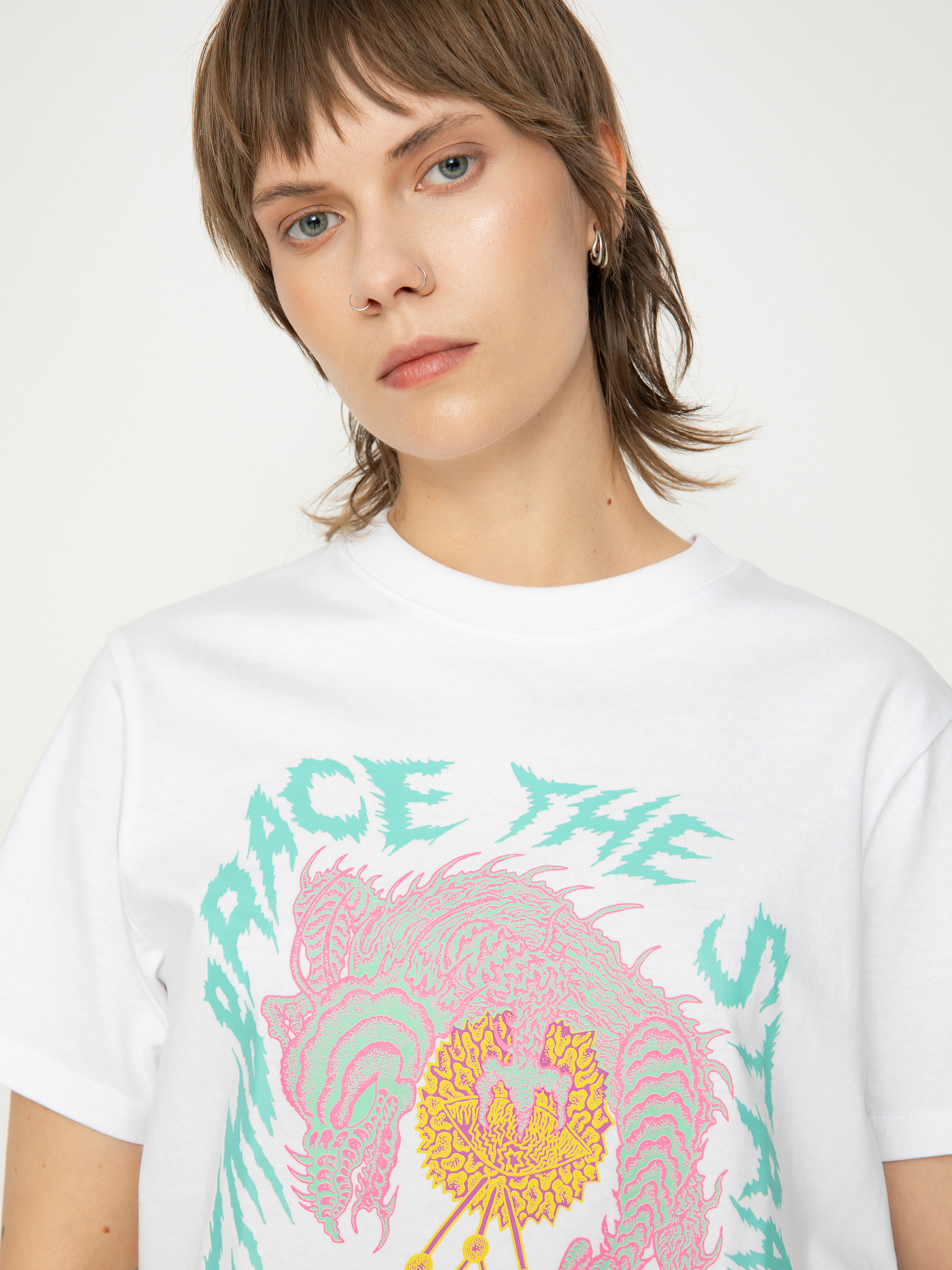 T-shirt Volcom Fa Tetsunori 2 Wmn (white)