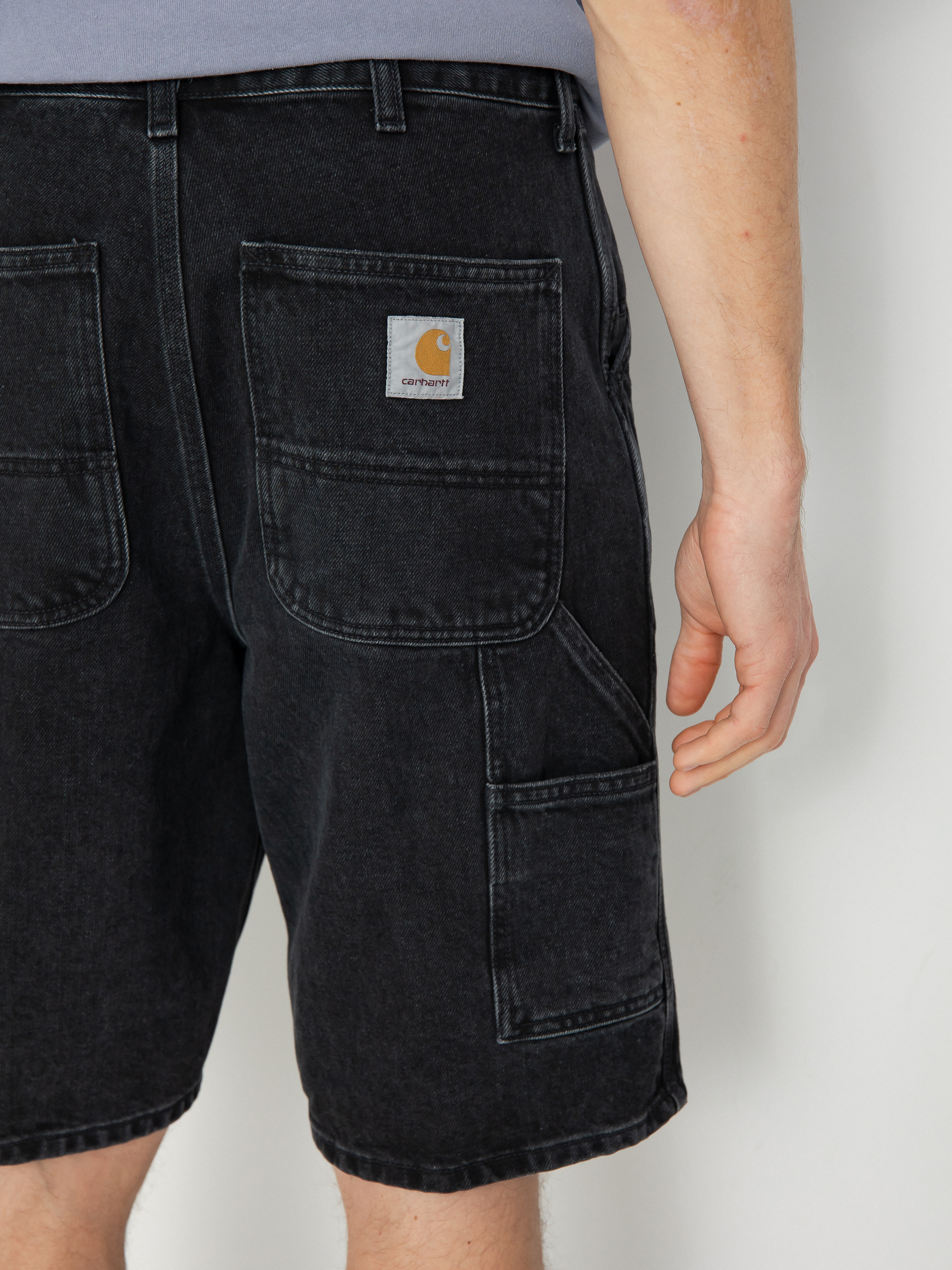 Szorty Carhartt WIP Single Knee (black)
