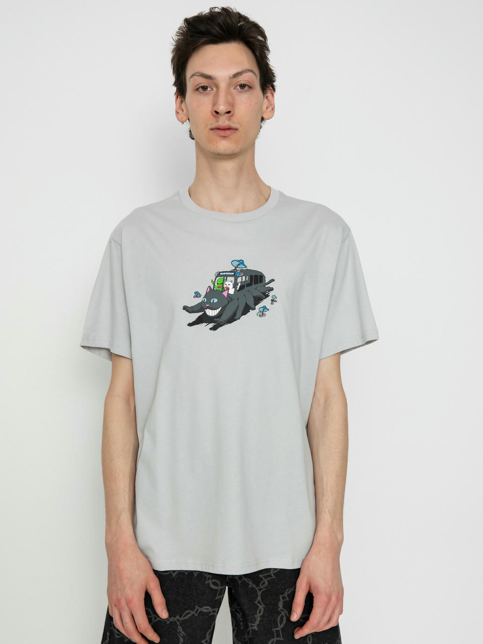 T-shirt RipNDip Adventure Bus (grey)