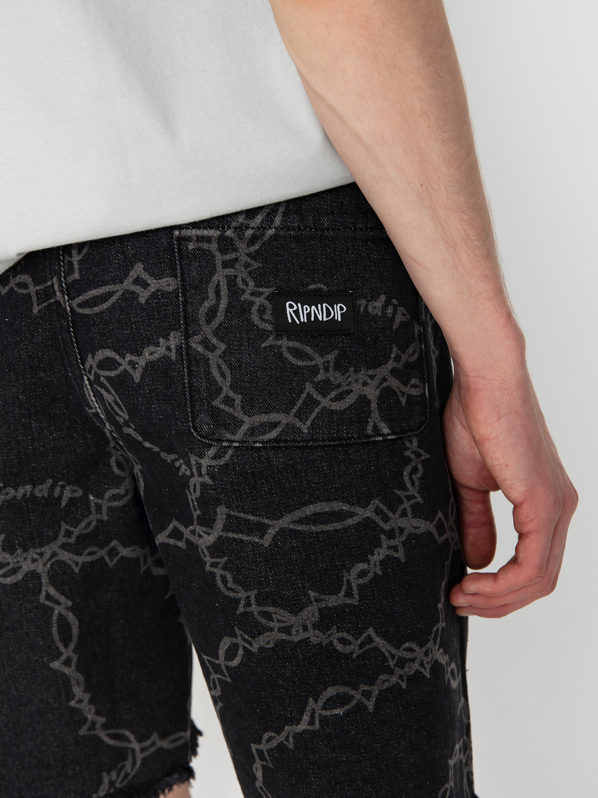 Szorty RipNDip Wired Denim (black)