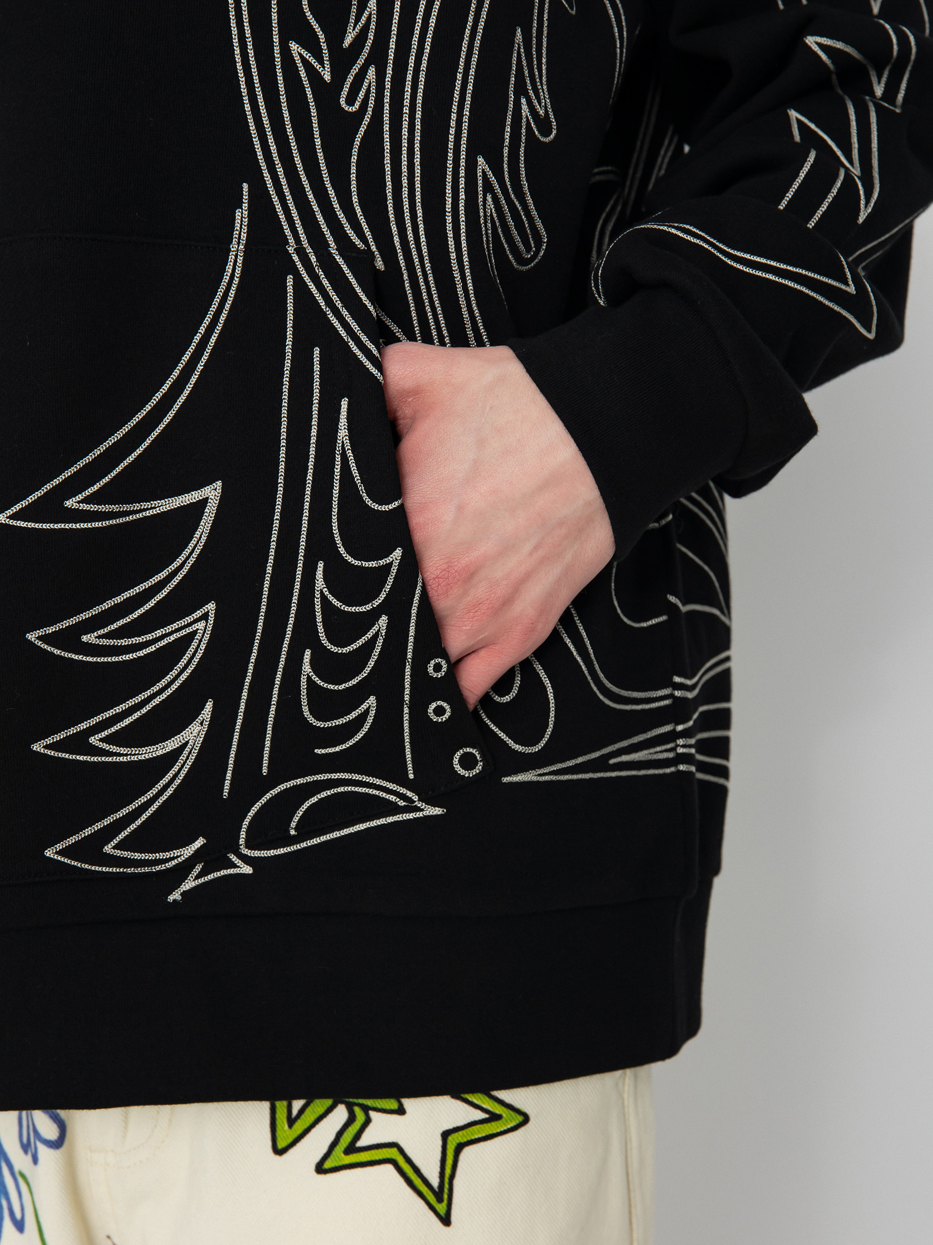 Bluza z kapturem RipNDip Howdy HD (black)