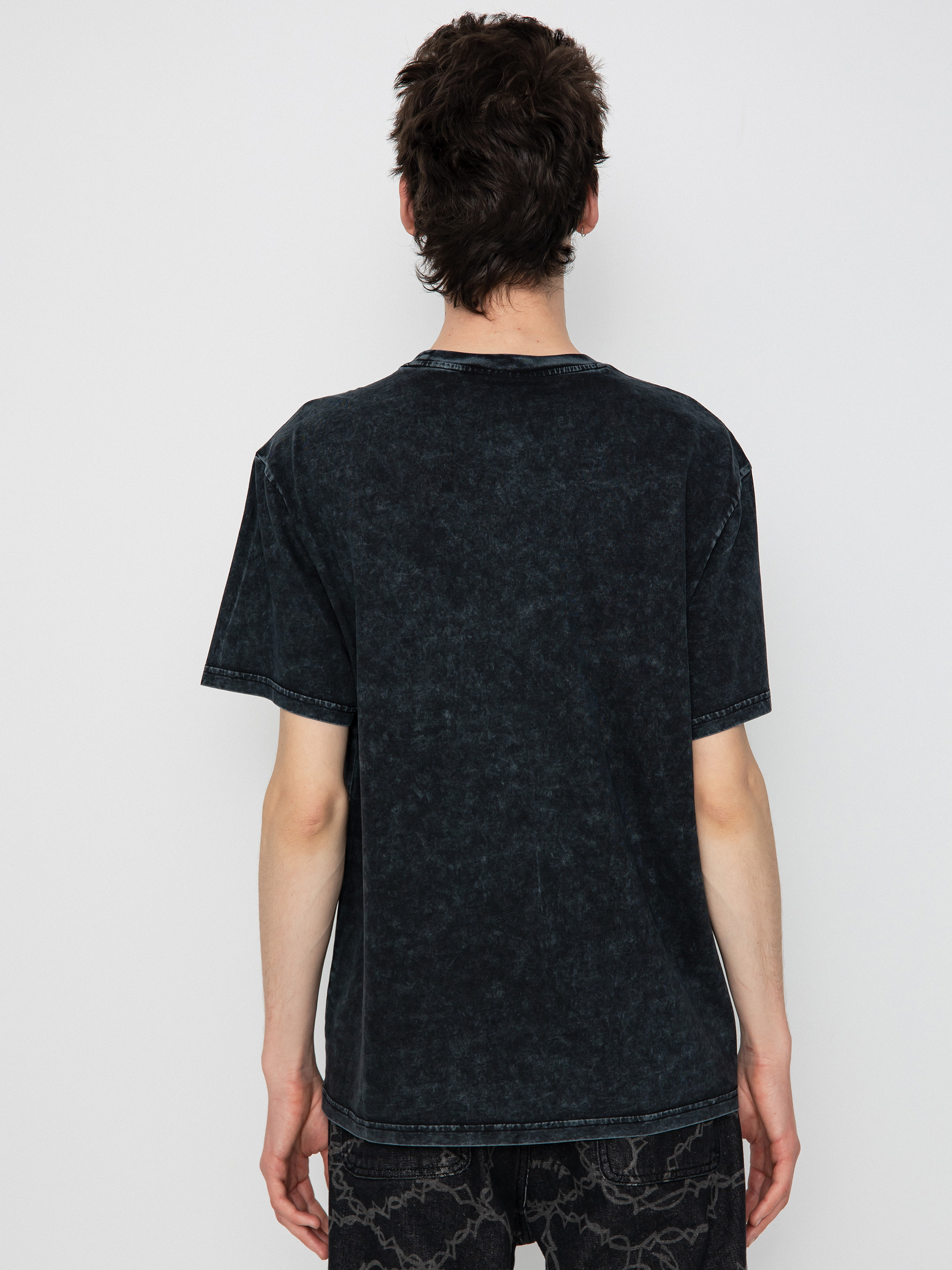 T-shirt RipNDip Lord Nermal Pocket (black mineral wash)