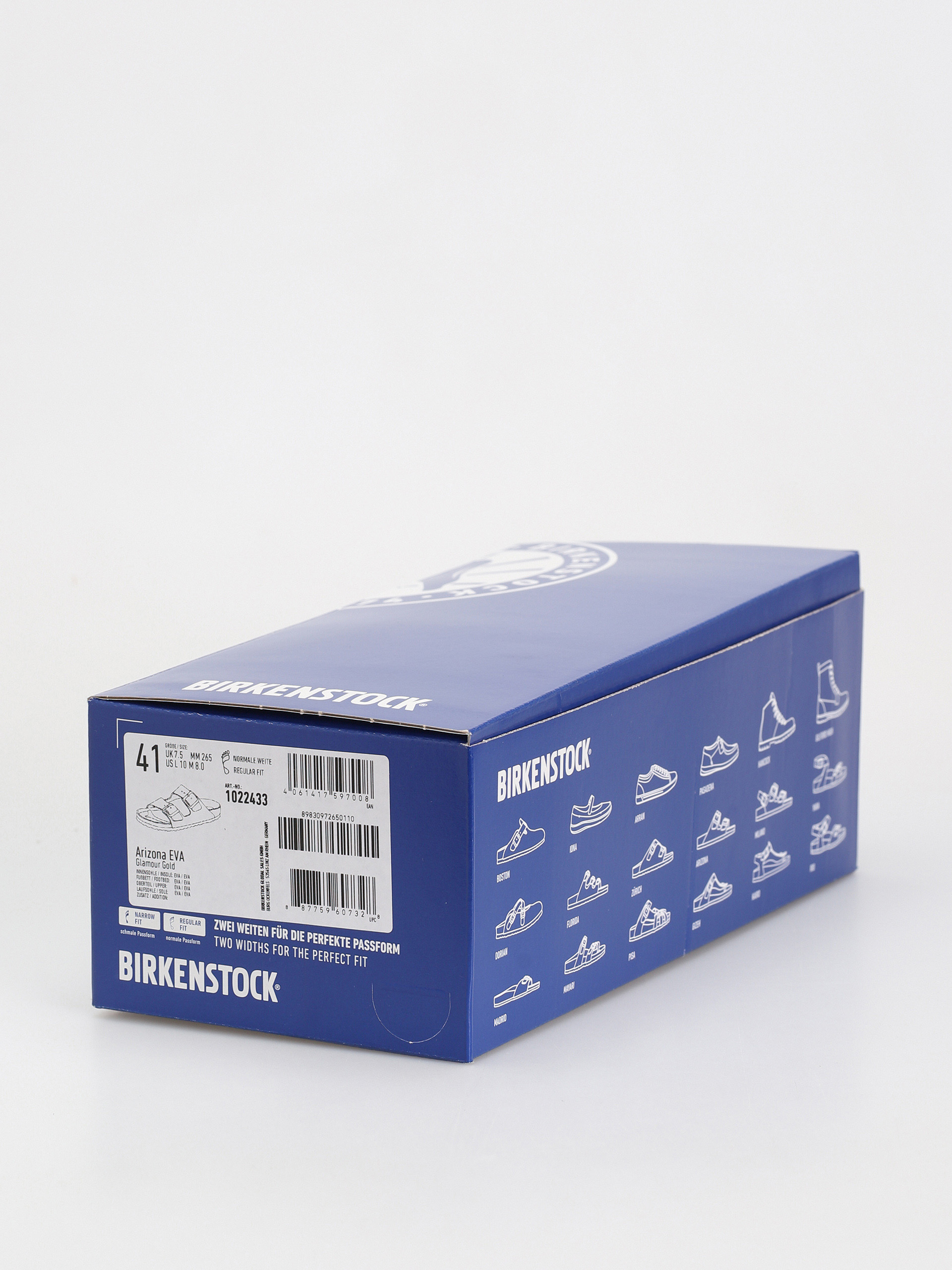 Klapki Birkenstock Arizona EVA Regular (glamour gold)