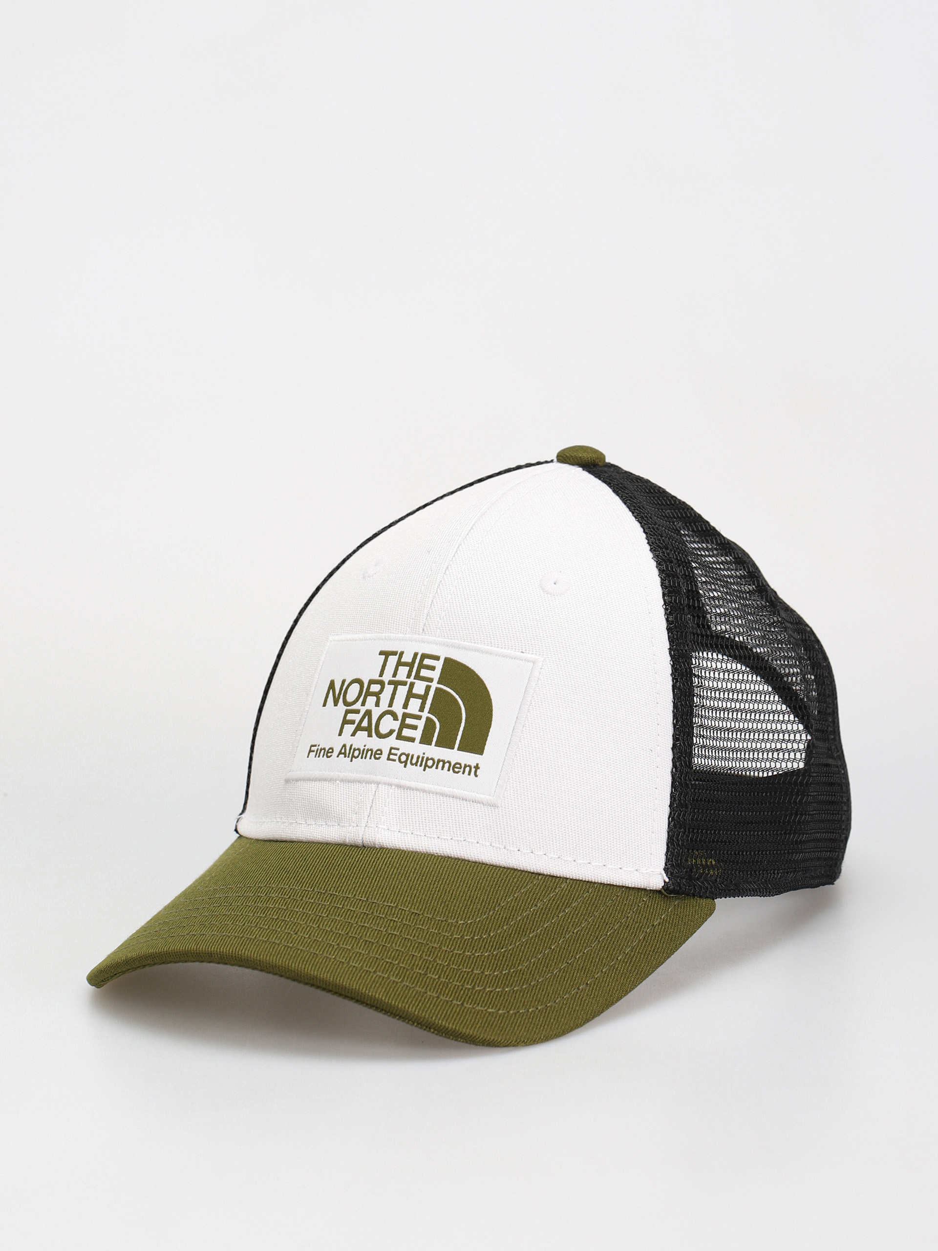 Czapka z daszkiem The North Face Mudder Trucker biały, zielony