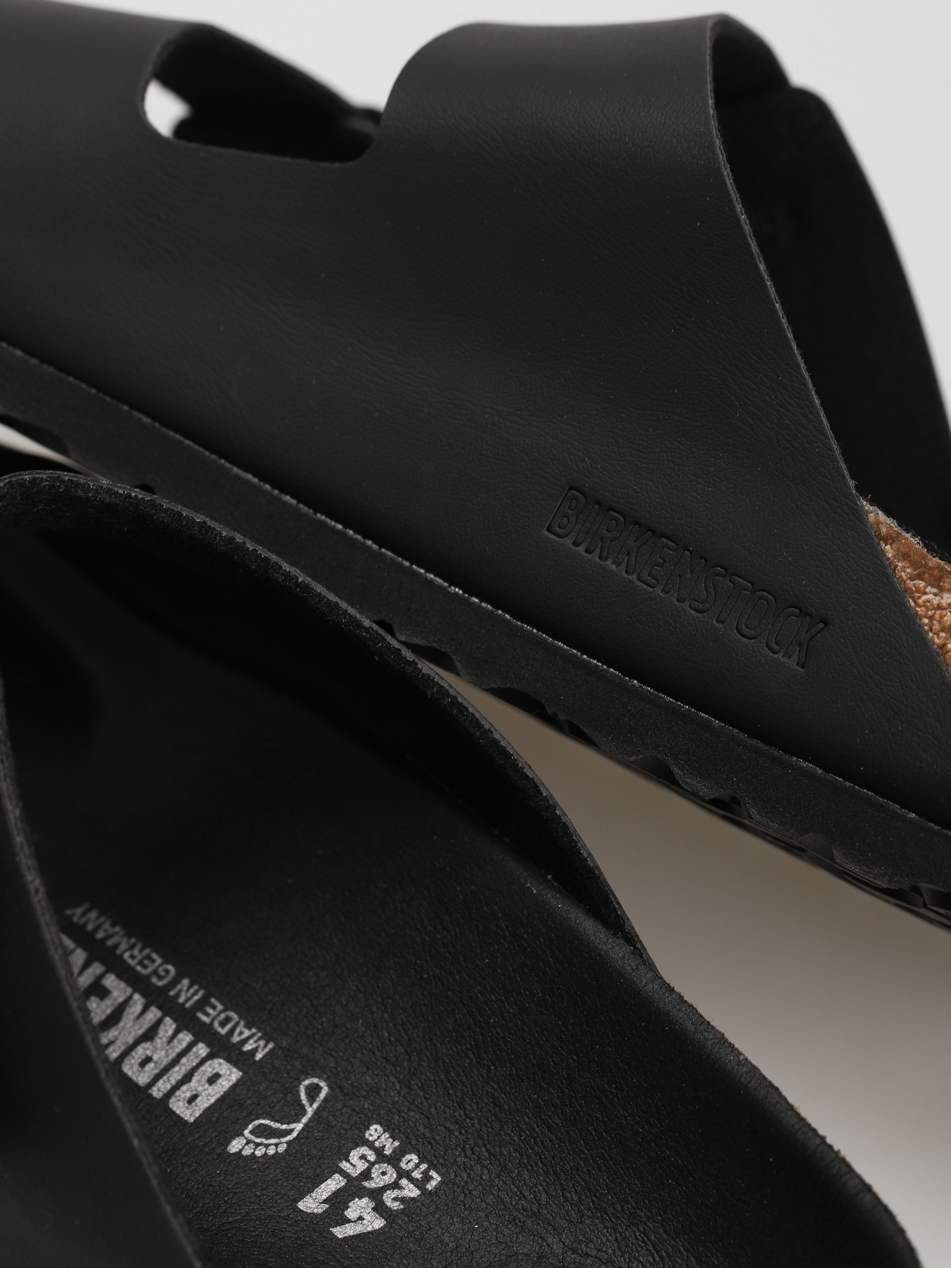 Klapki Birkenstock Arizona Birko Flor Regular (black)