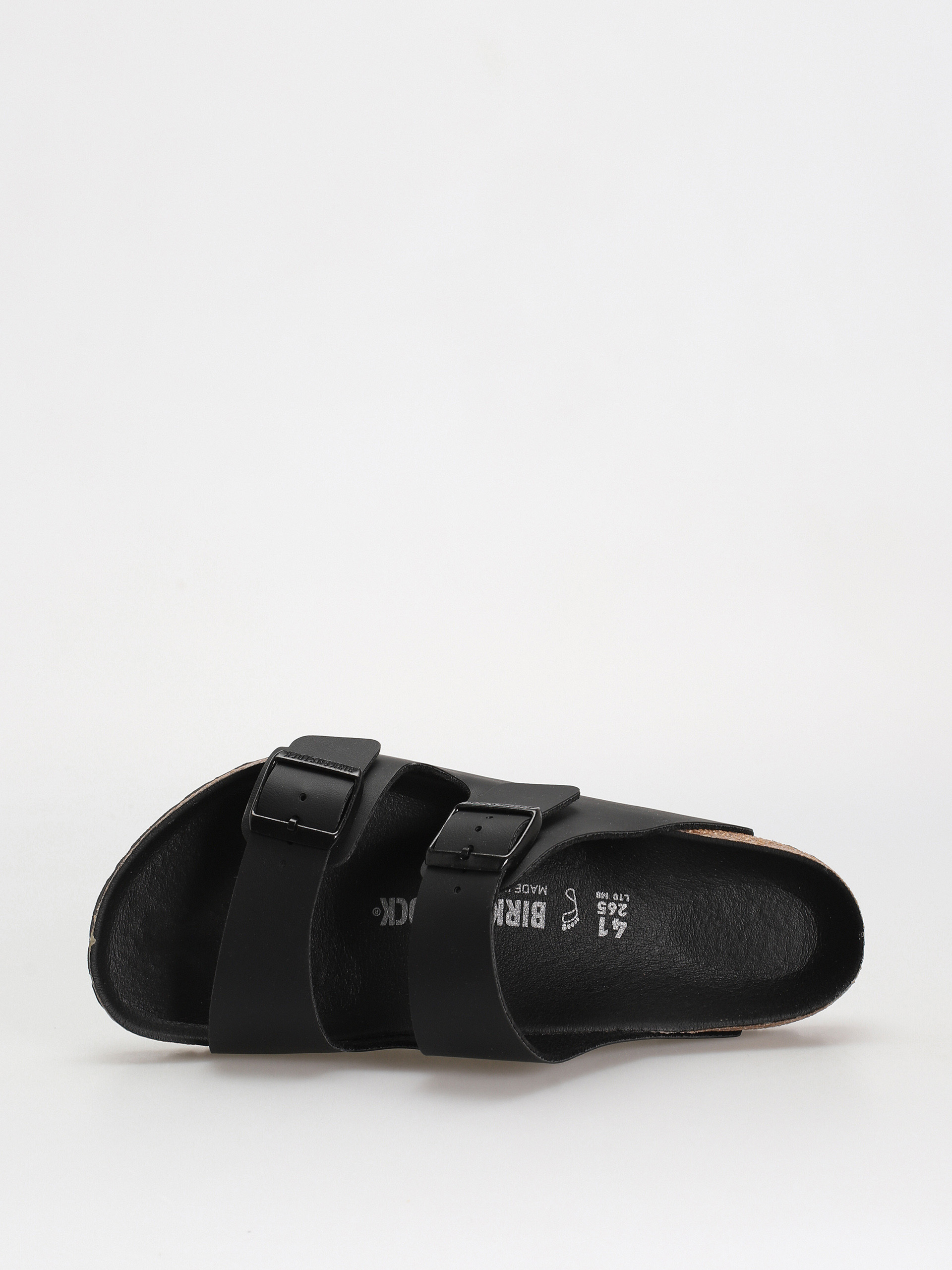 Klapki Birkenstock Arizona Birko Flor Regular (black)