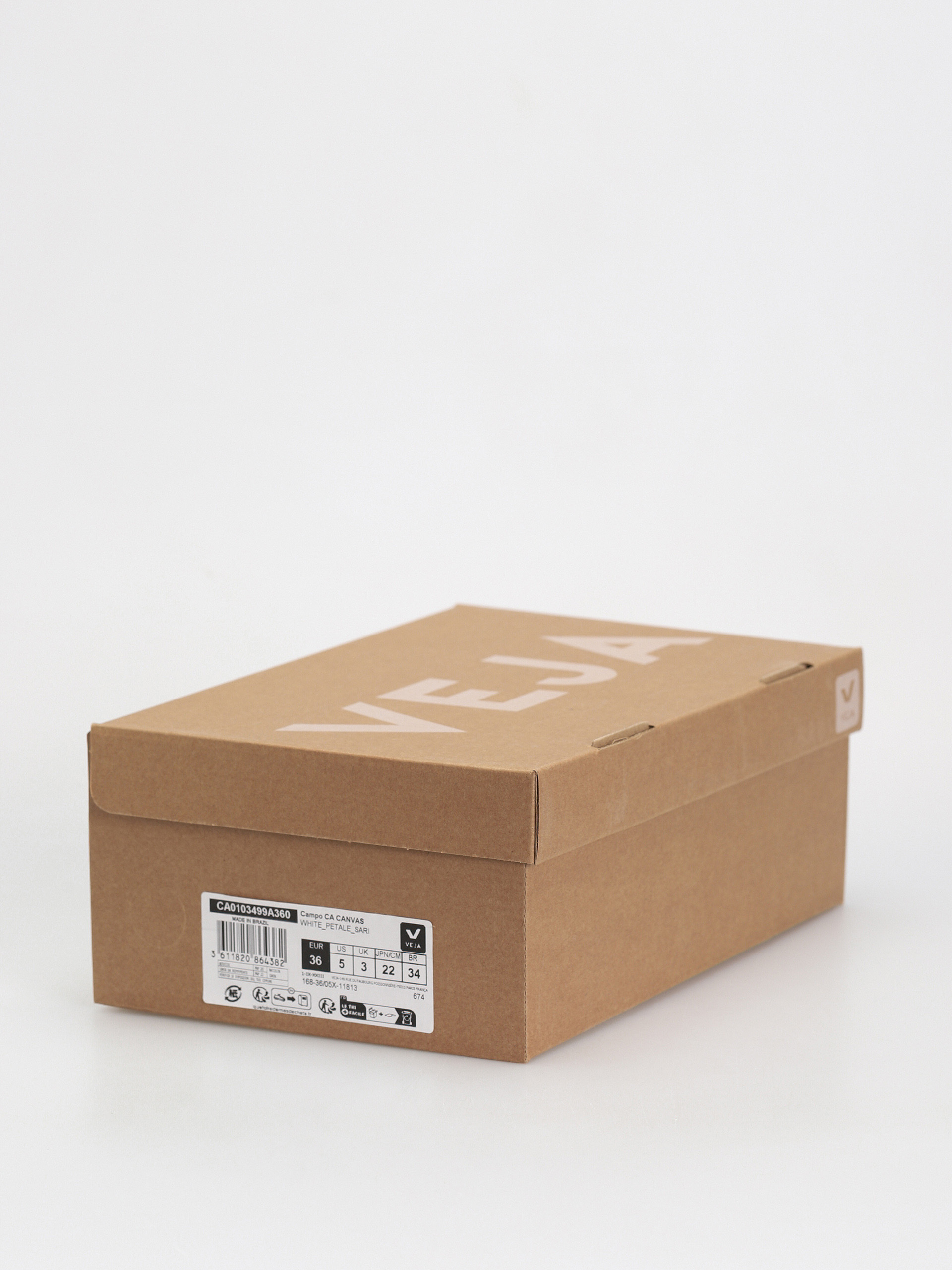 Buty Veja Campo Canvas Wmn (white petale sari)