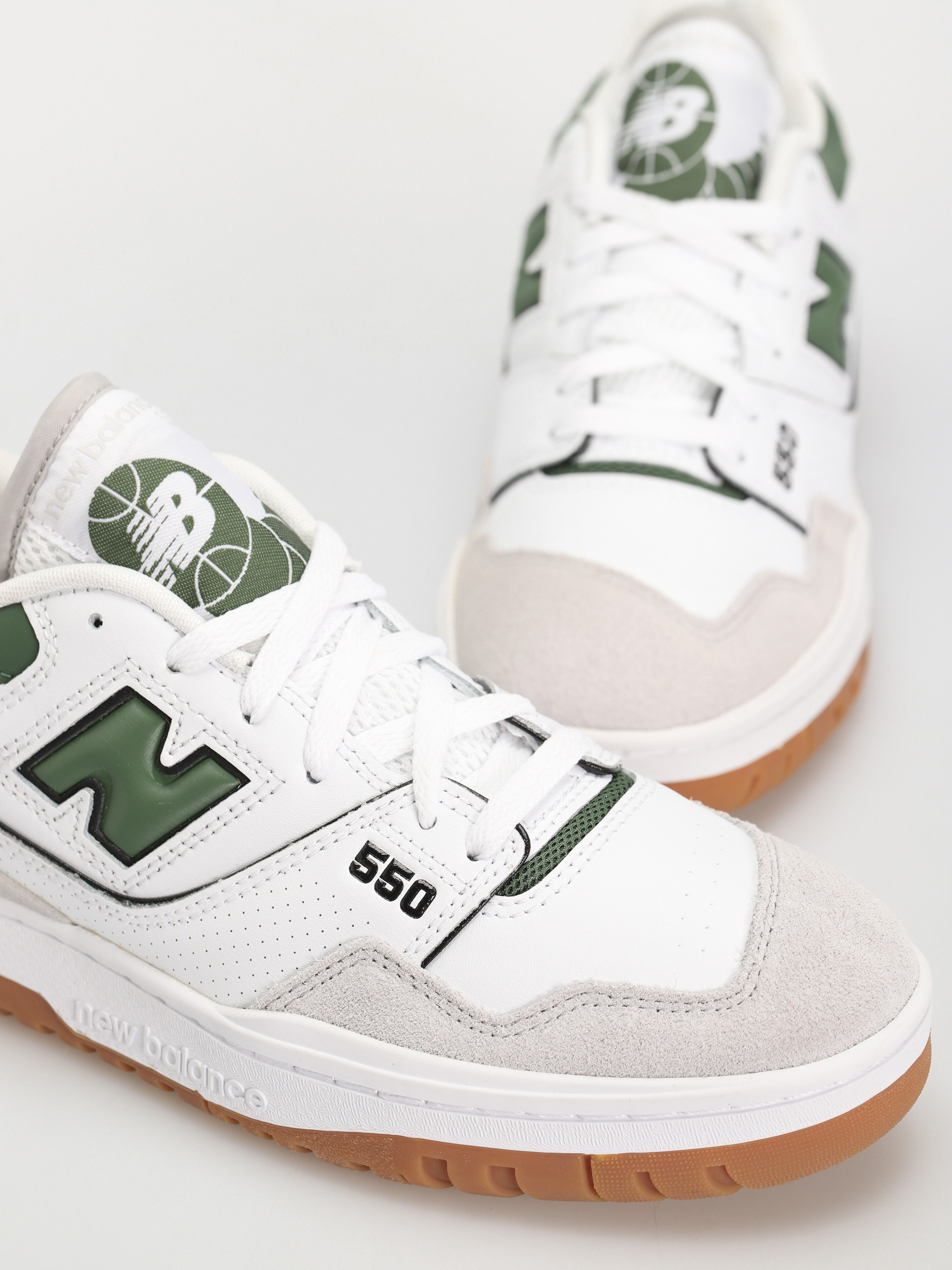 Buty New Balance 550 (white green gum)