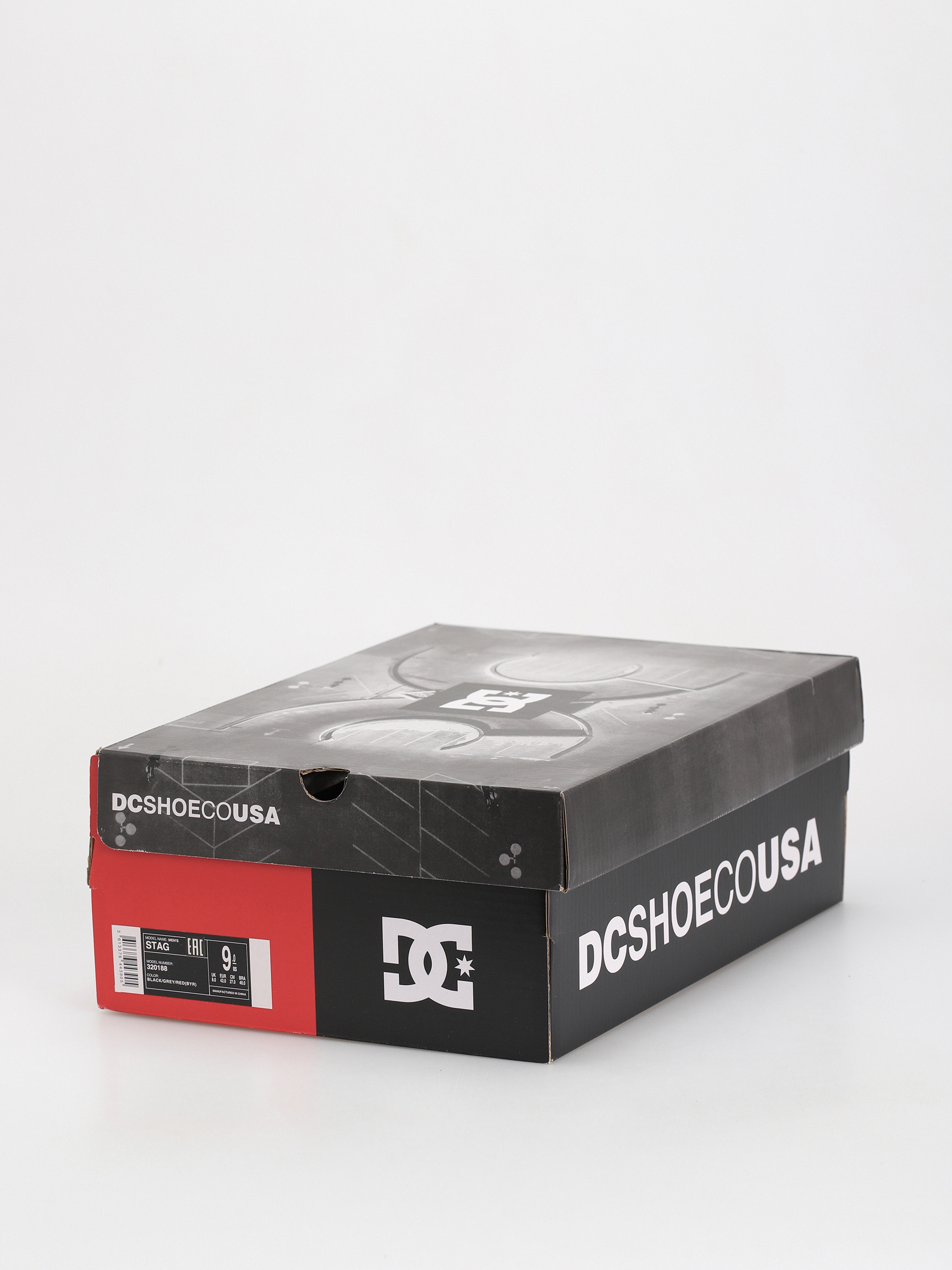 Buty DC Stag (black/grey/red)