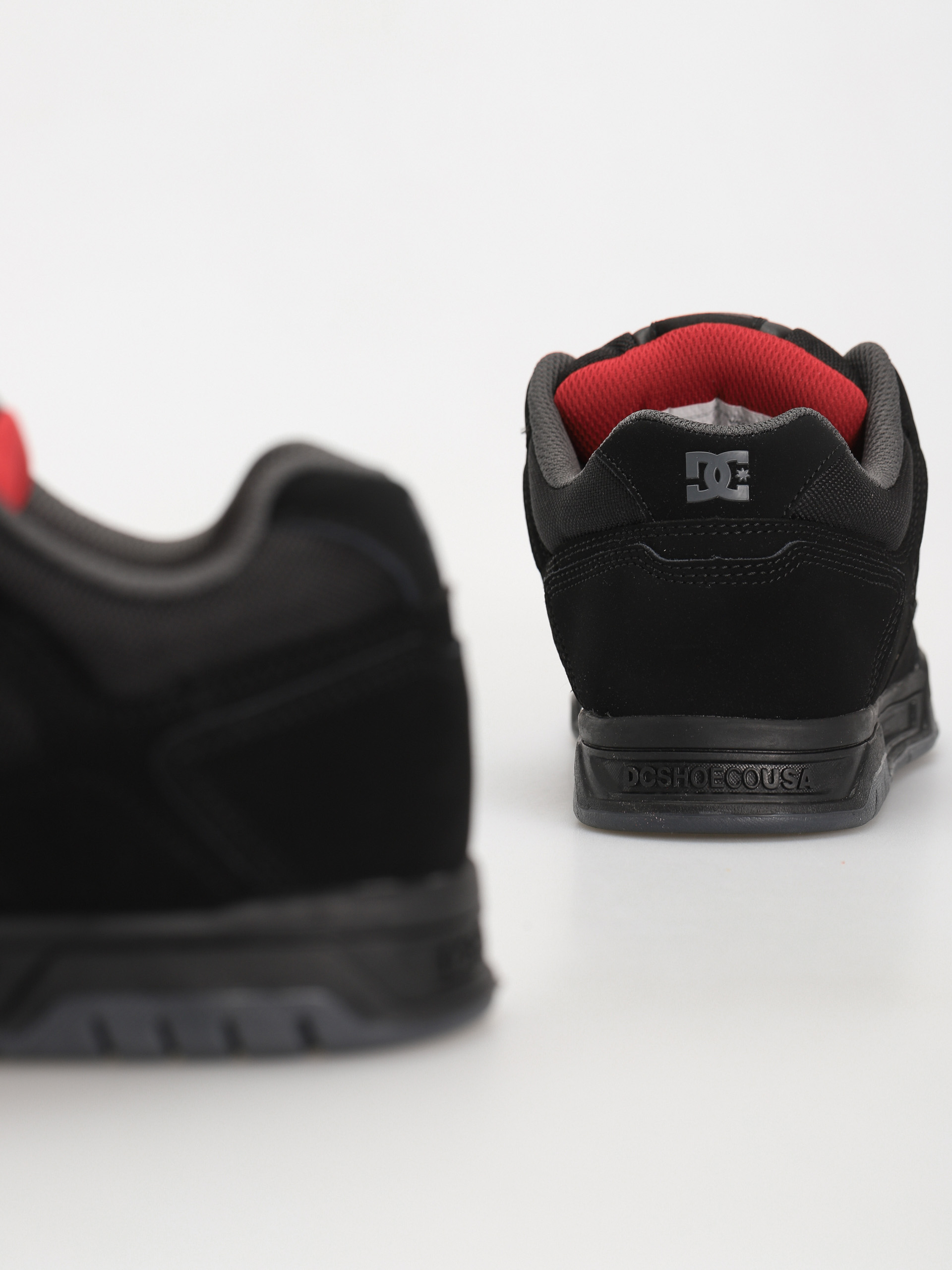 Buty DC Stag (black/grey/red)