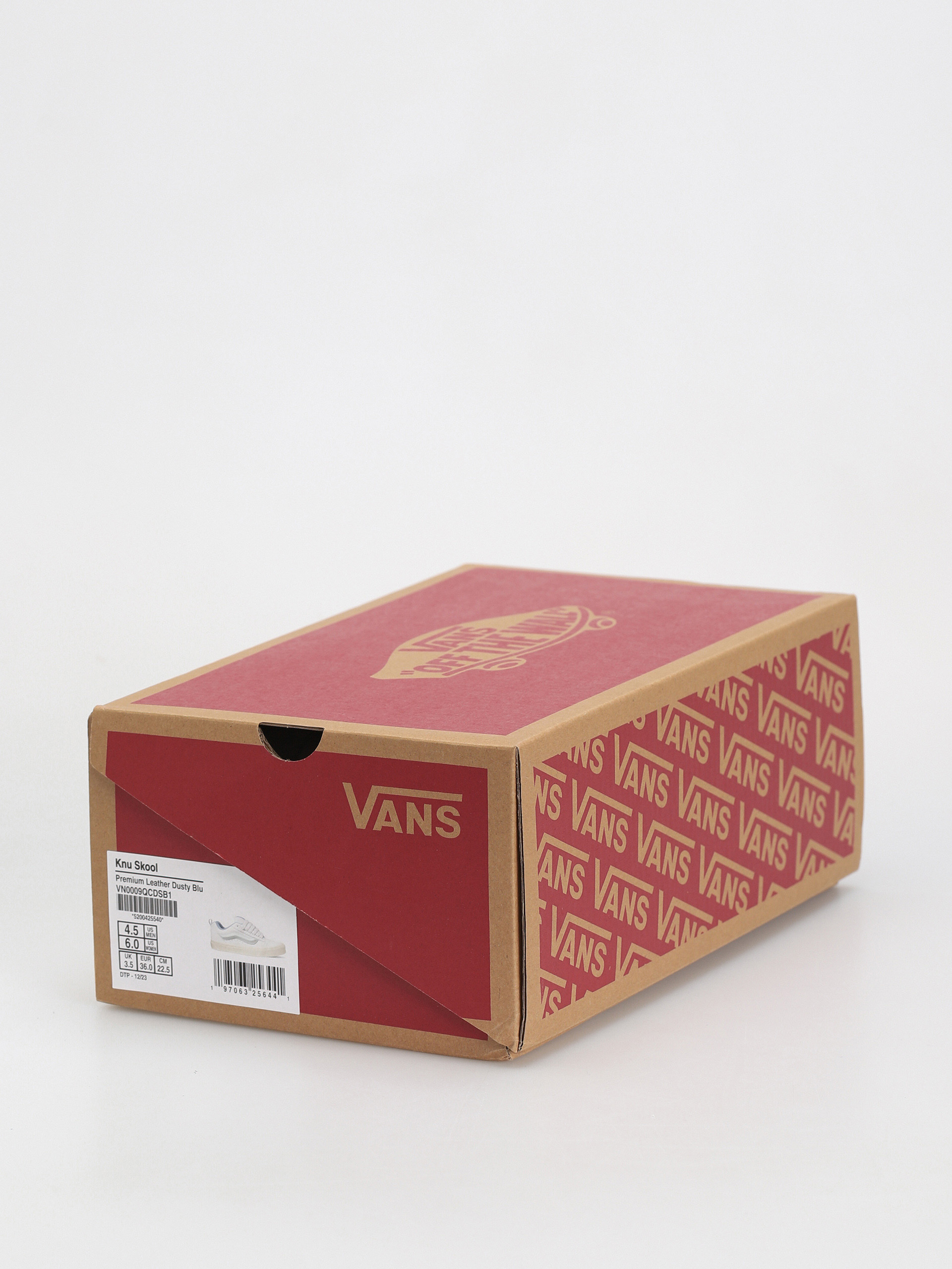 Buty Vans Knu Skool (premium leather dusty blue)