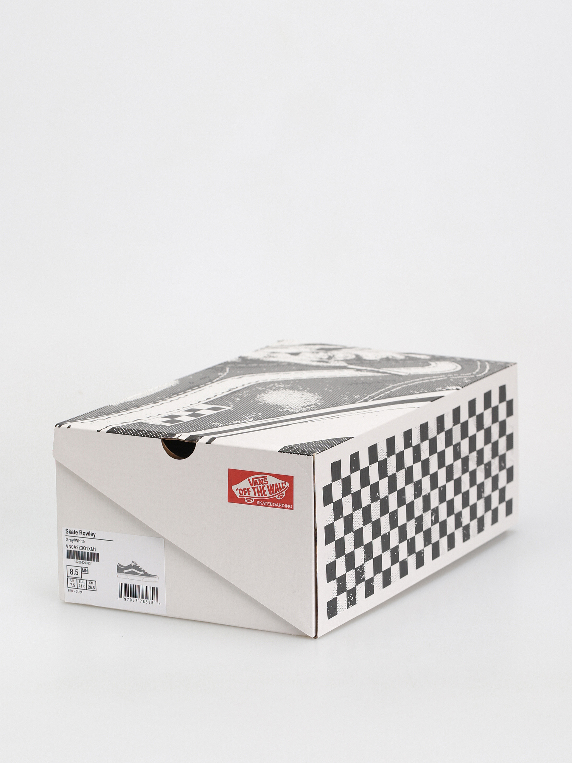 Buty Vans Skate Rowley (grey/white)