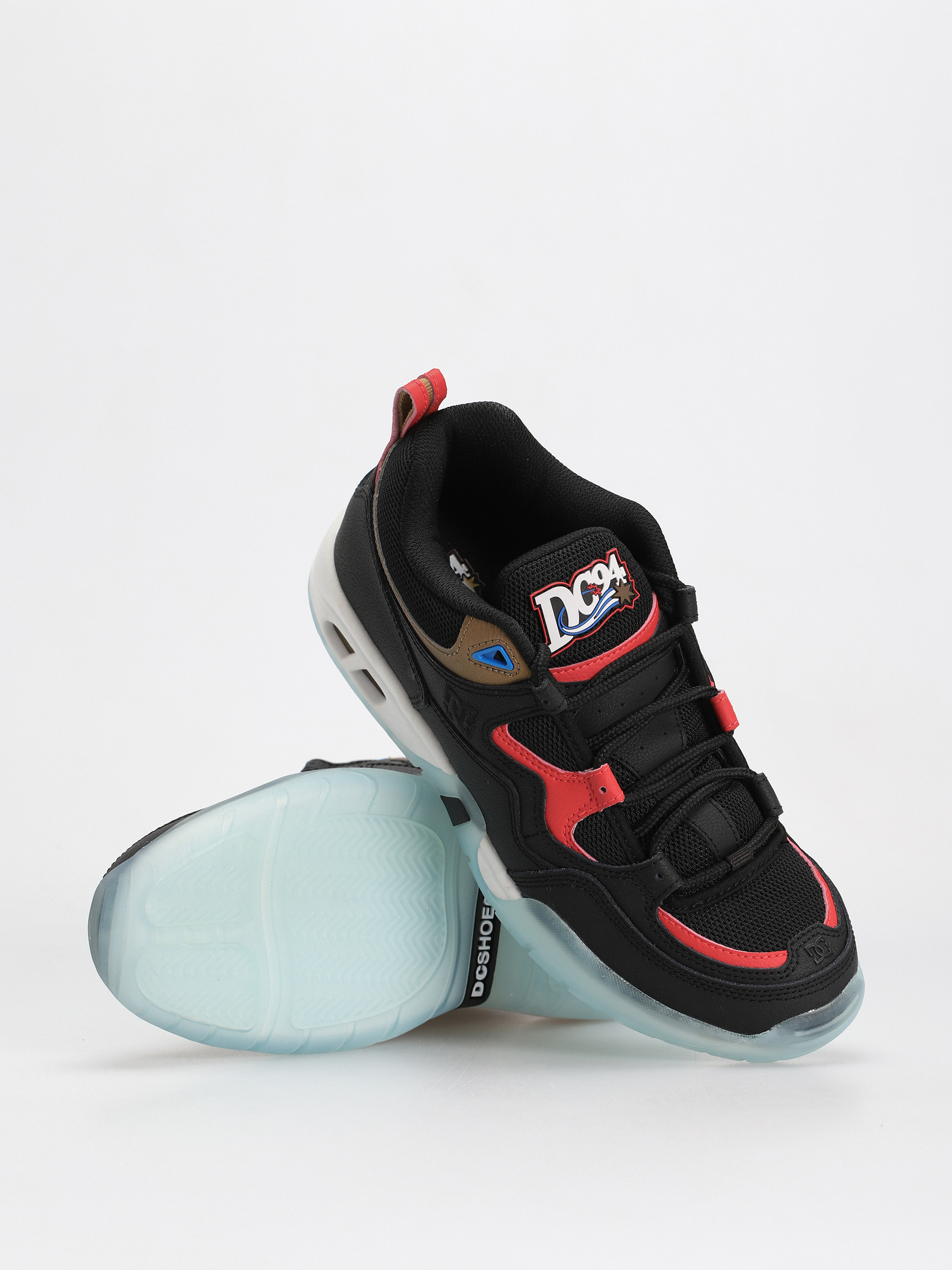 Buty DC Truth Og - czarny (black/red/blue)