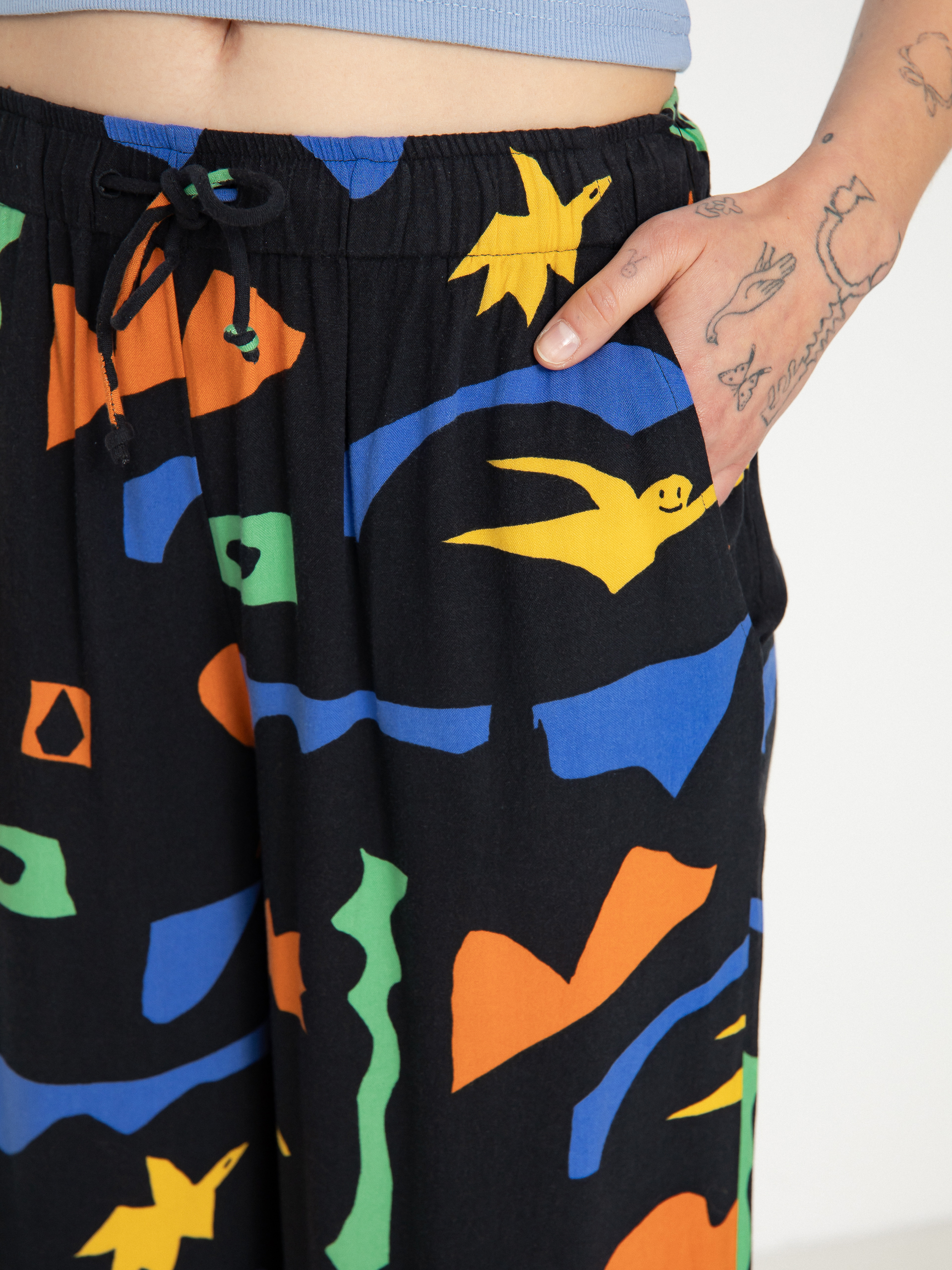 Spodnie Volcom Fa Arthur Longo Ew Wmn (black)