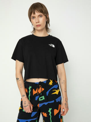 T-shirt The North Face Simple Dome Cropped Slim Wmn (tnf black)