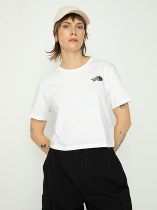 T-shirt The North Face Simple Dome Cropped Slim Wmn (tnf white)