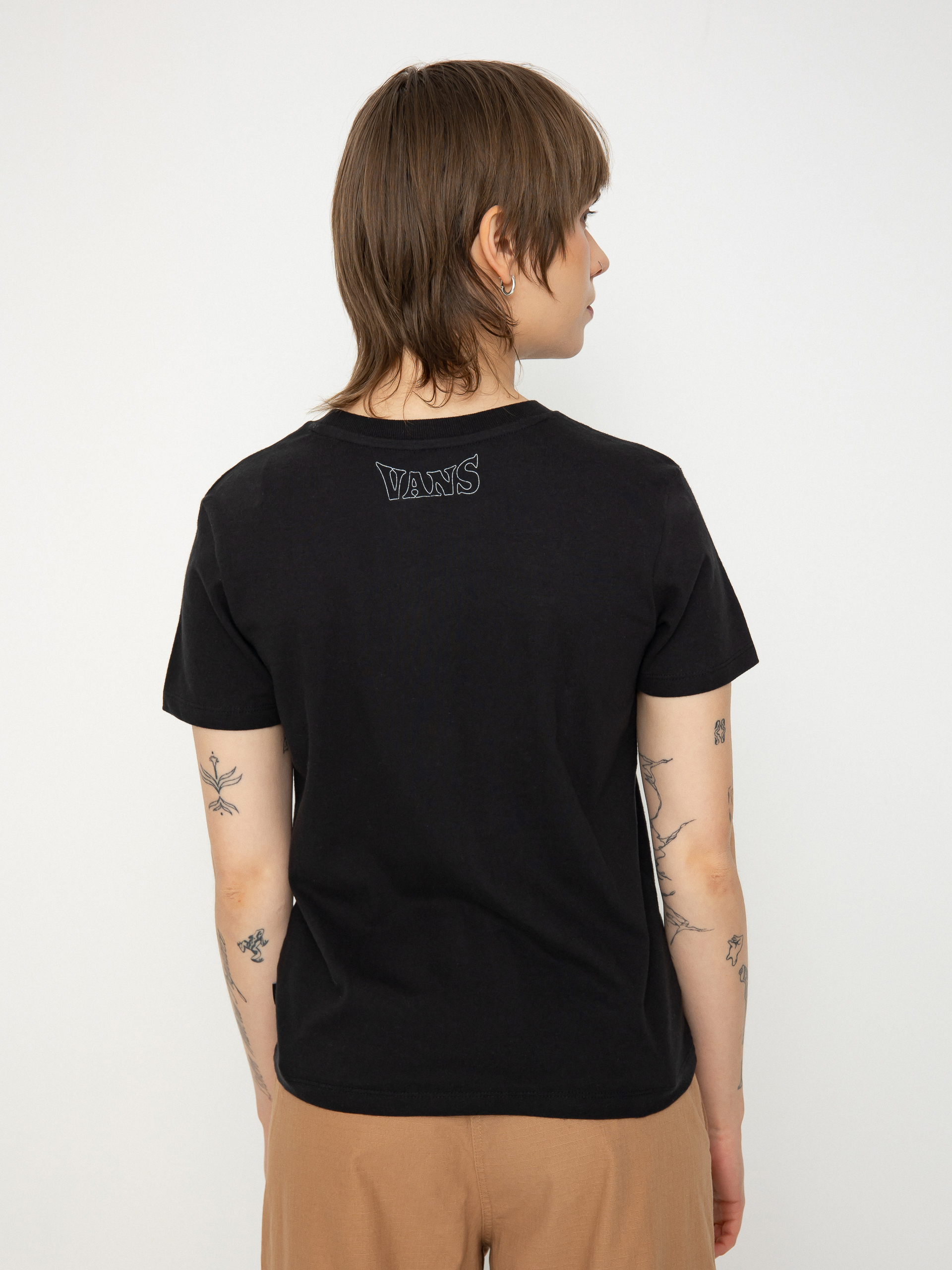 T-shirt Vans Dazed Strange Crew Wmn (black)