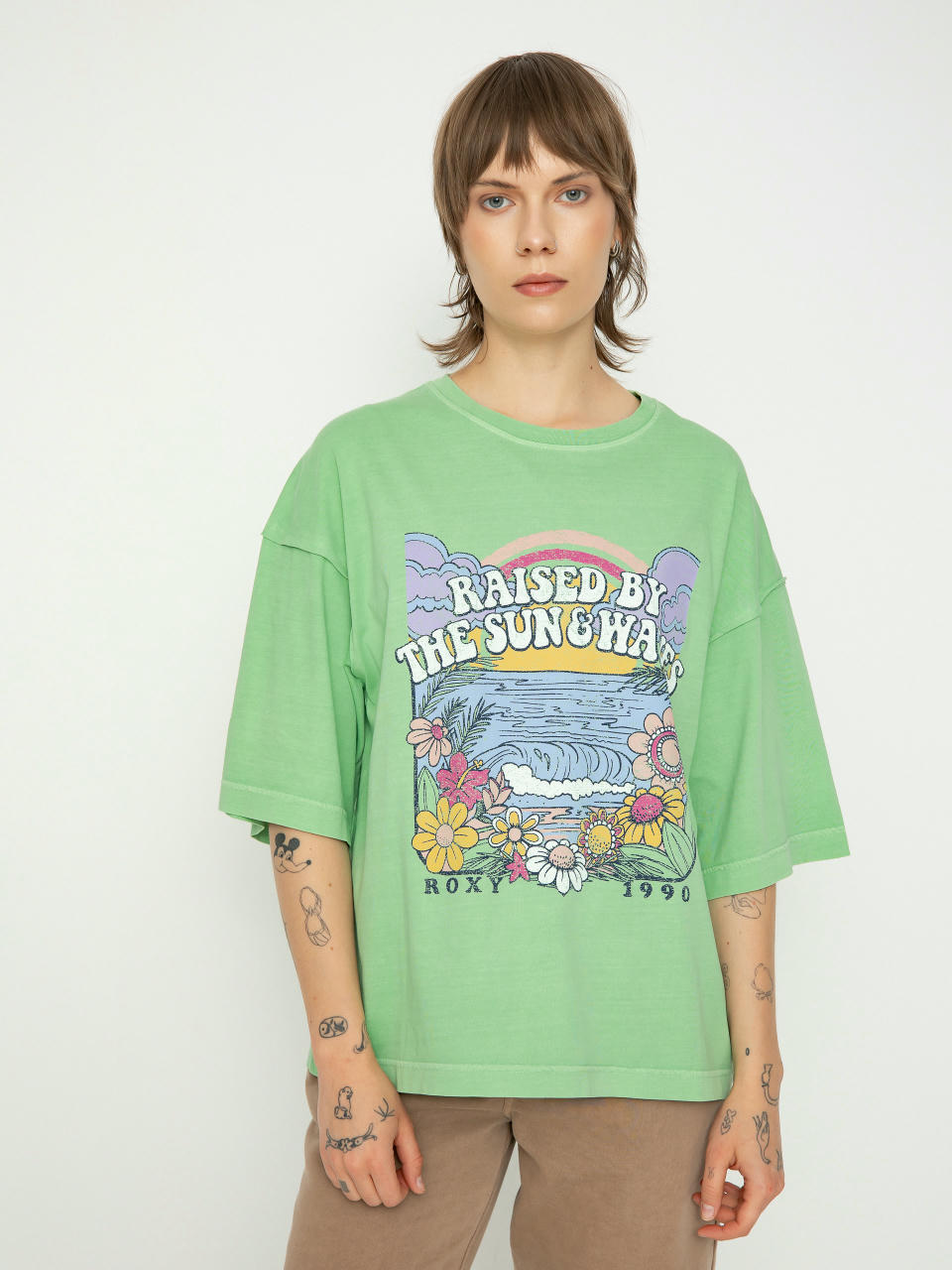 T-shirt Roxy Sweet Shine B Wmn (zephyr green)