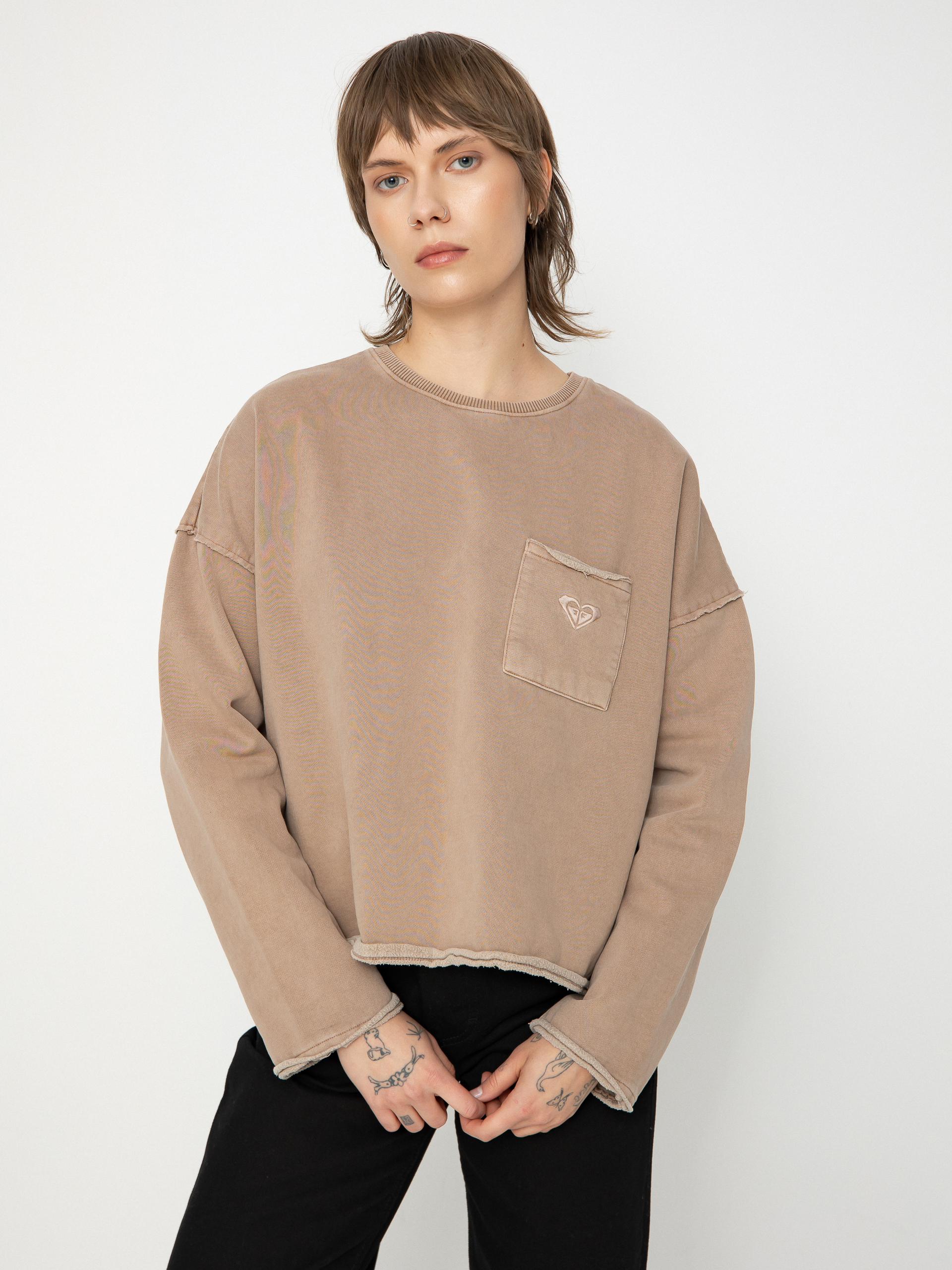 Bluza Roxy Doheny Crew Wmn (root beer)