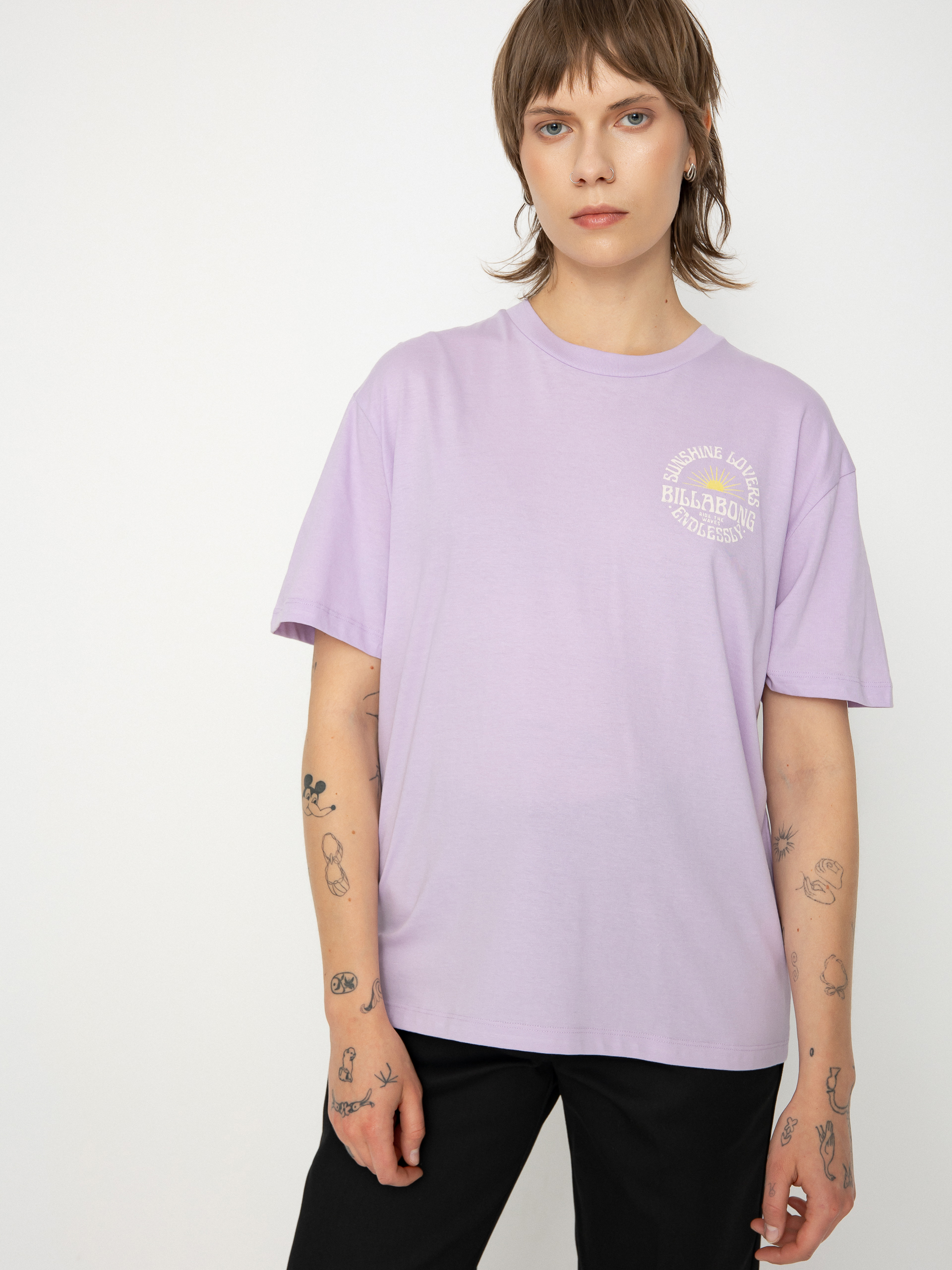 T-shirt Billabong Ride The Waves Wmn (peaceful lilac)