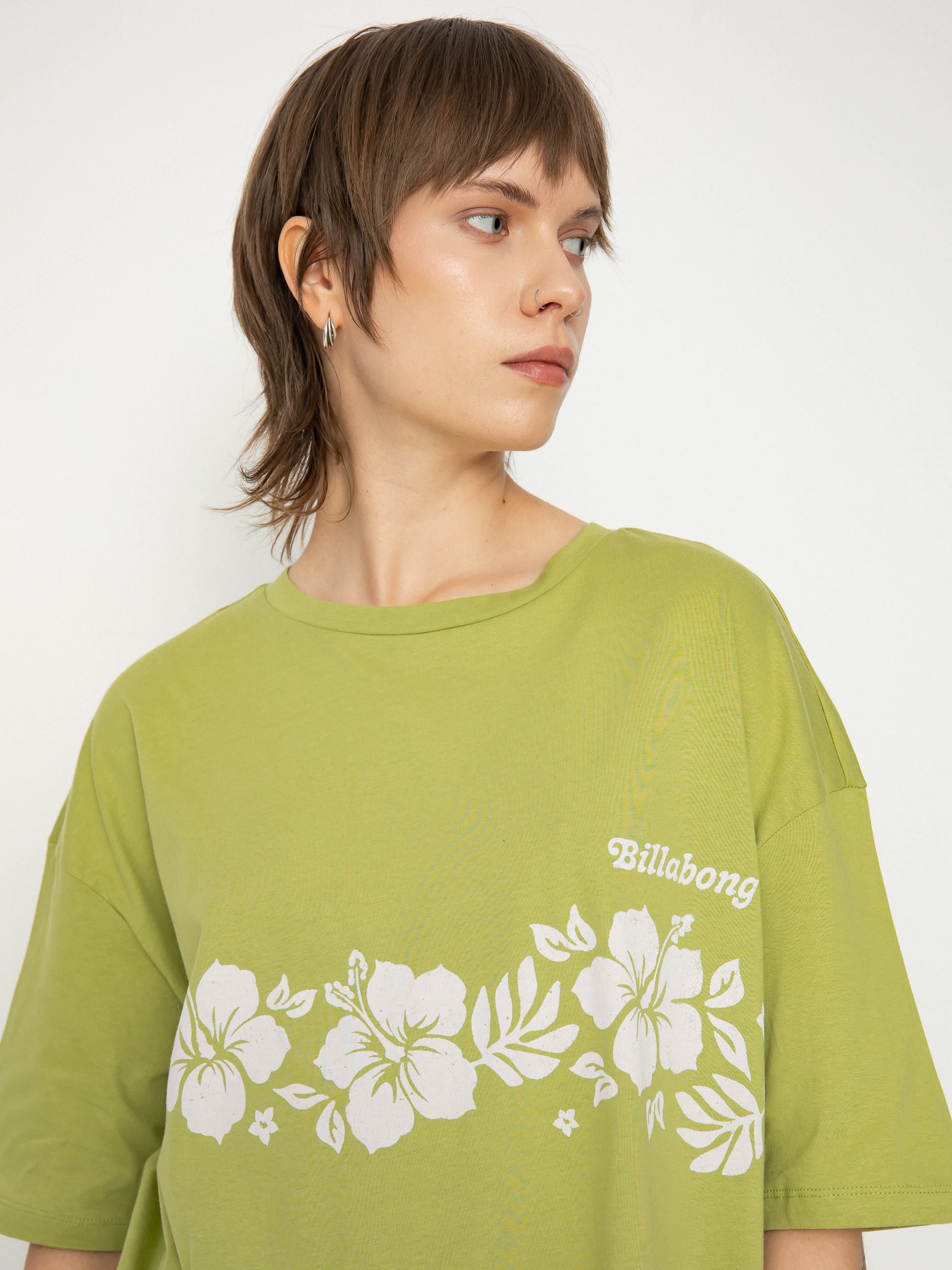 T-shirt Billabong Make It Tropical Wmn (palm green)