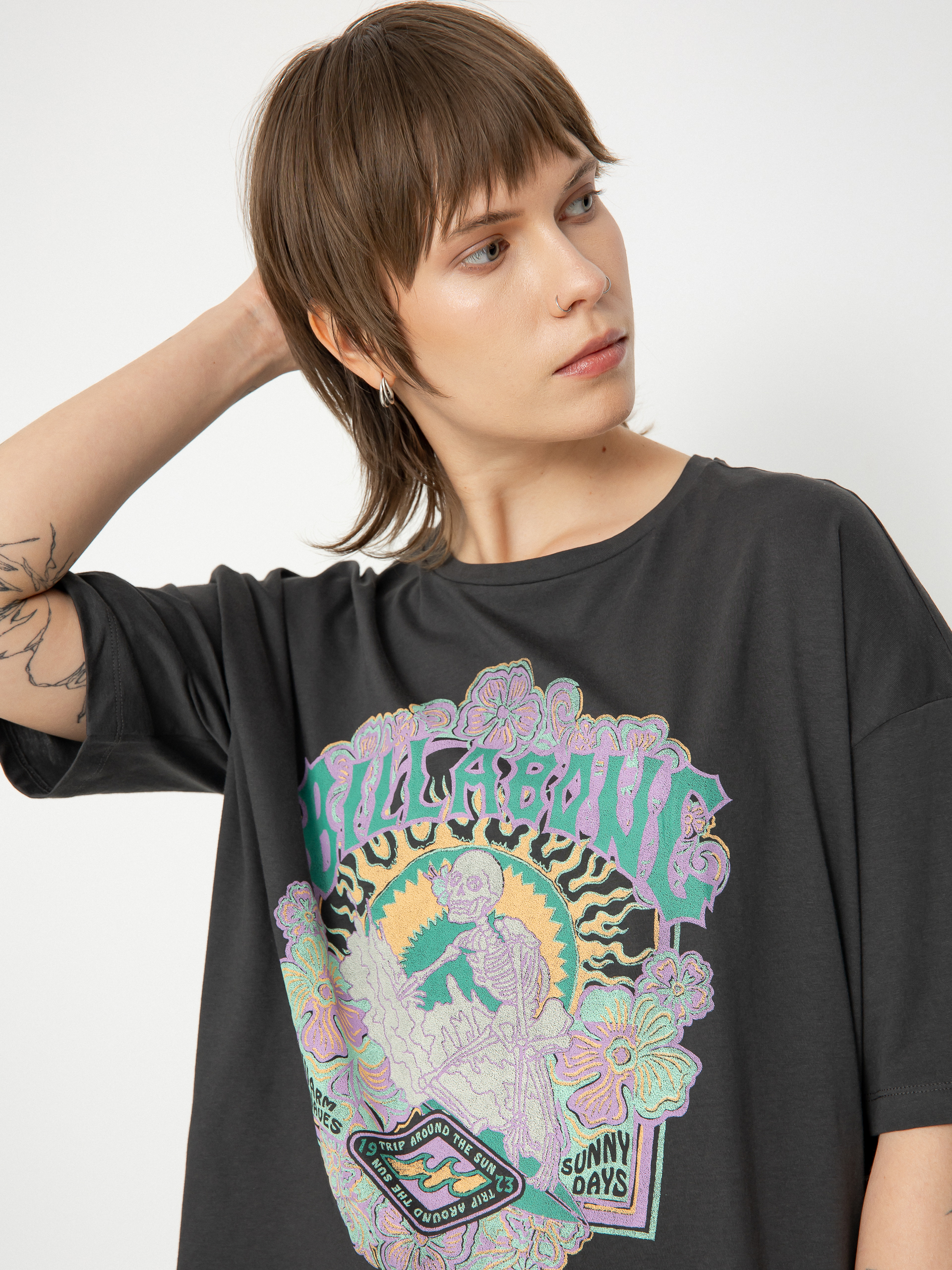 T-shirt Billabong Warm Waves Wmn (off black)