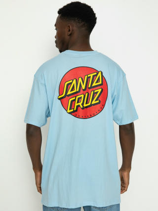 T-shirt Santa Cruz Classic Dot Chest (sky blue)