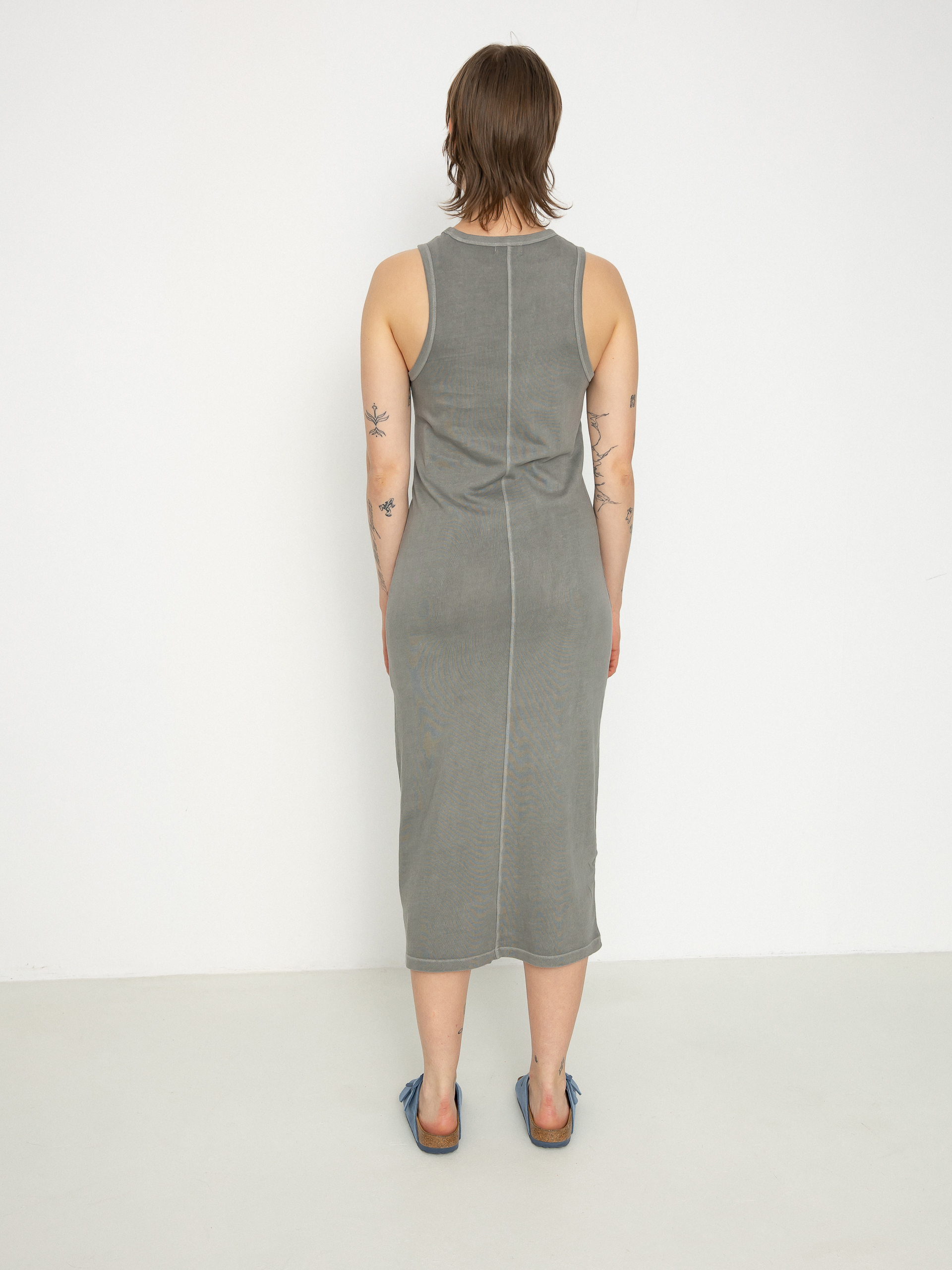 Sukienka Brixton Carefree Organic Gd Tank Dress Wmn (washed black)