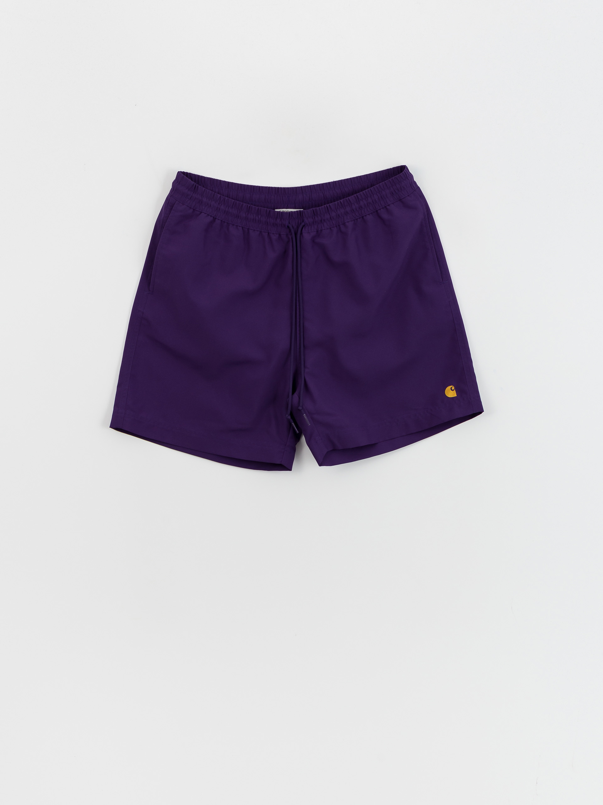 Szorty Carhartt WIP Chase Swim (tyrian/gold)