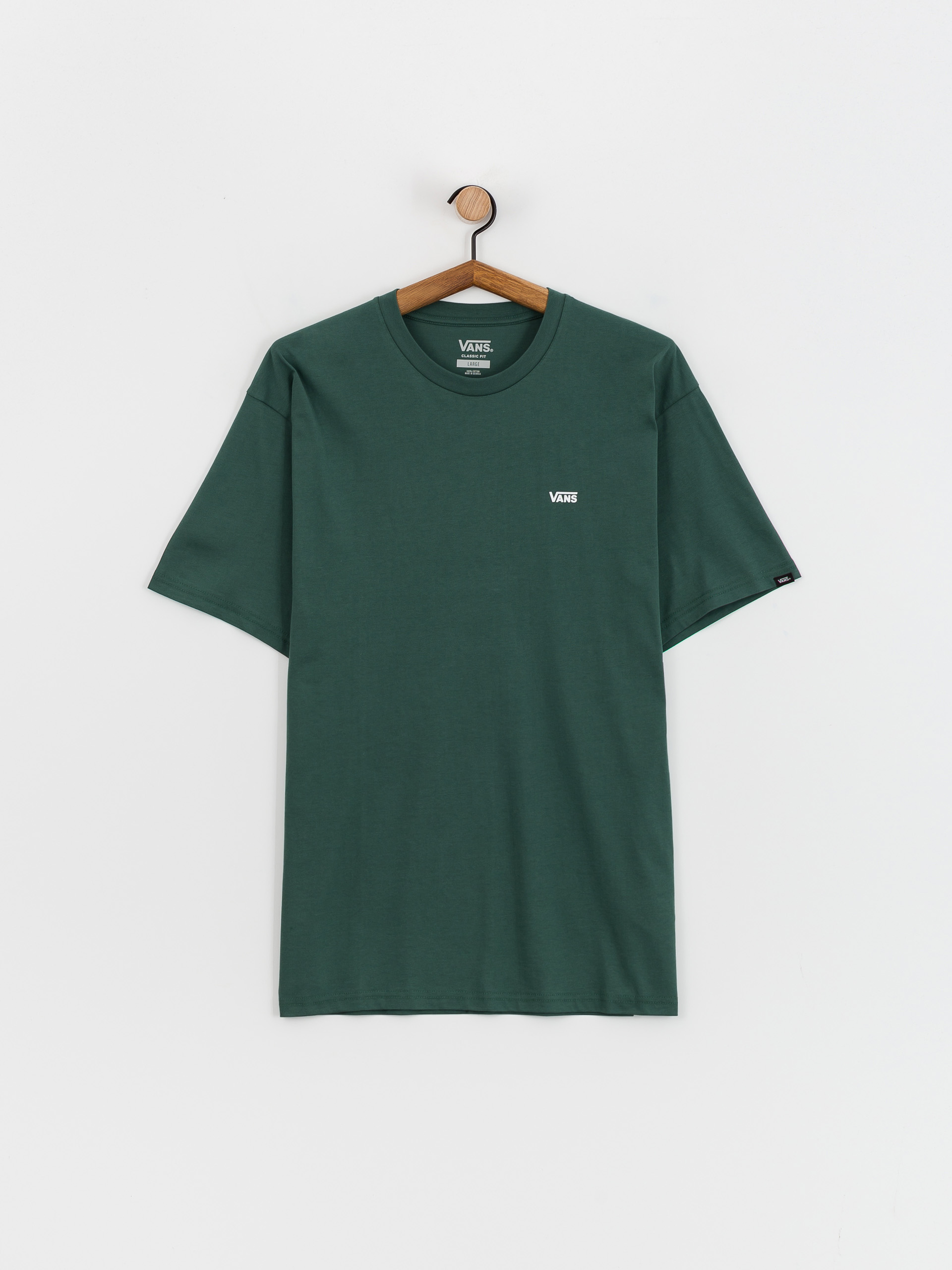 T-shirt Vans Left Chest Logo (bistro green)