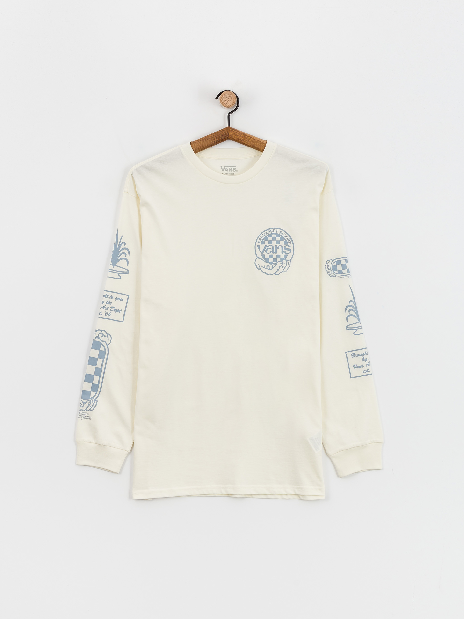 Longsleeve Vans Hand Cirlcle (marshmallow)