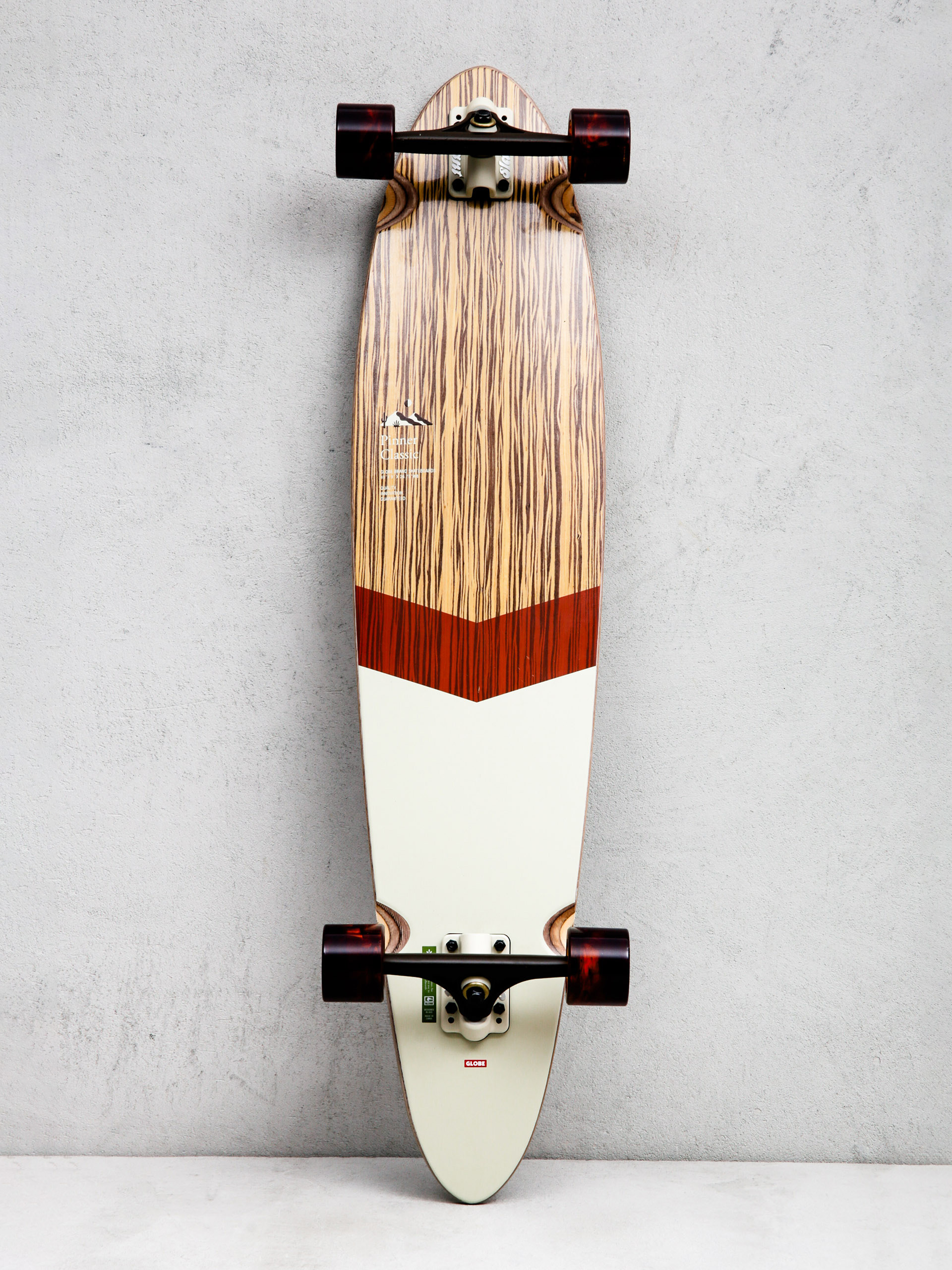 Longboard Globe Pinner Classic (zebrawood/epitome)