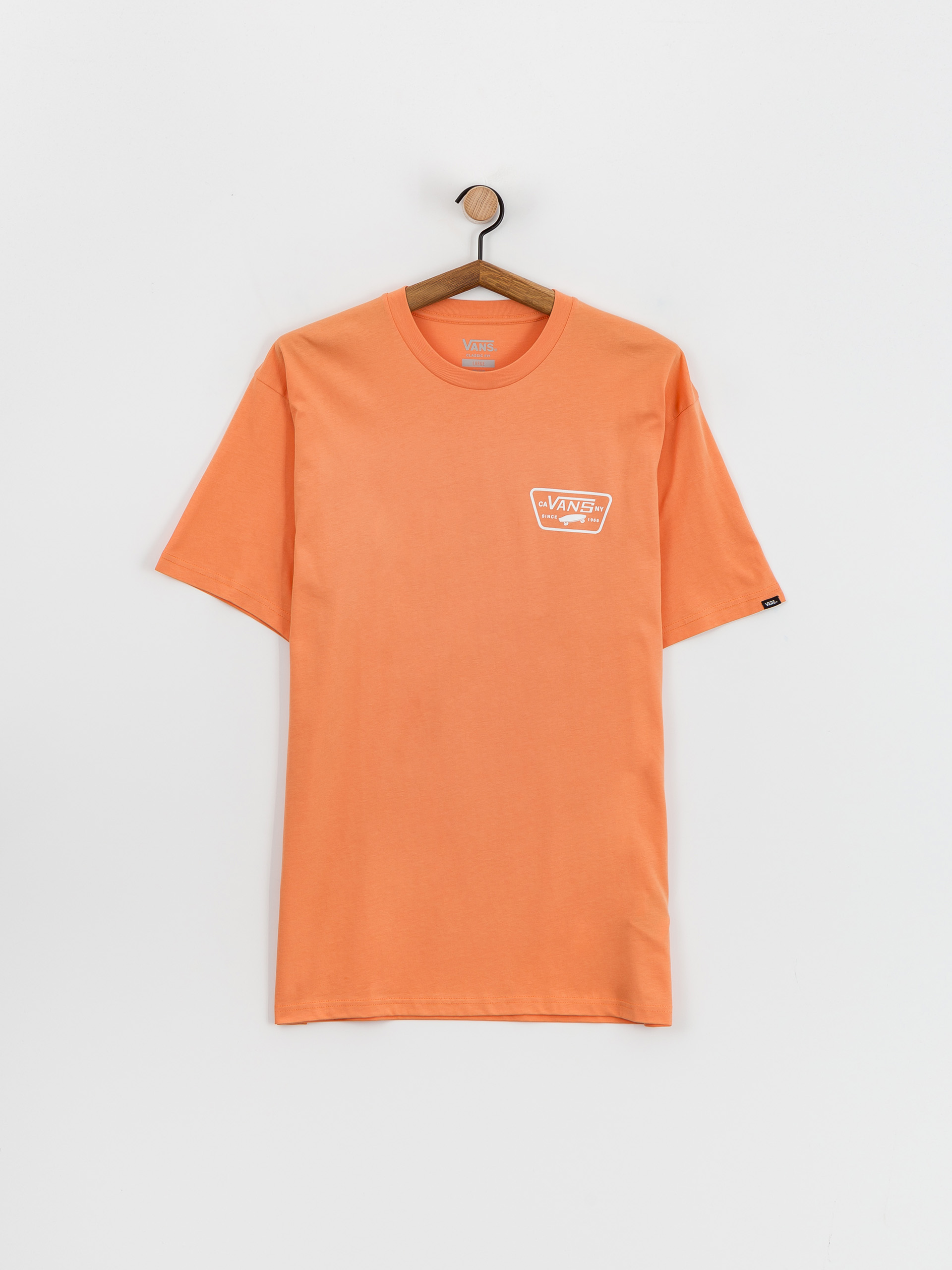 T-shirt Vans Full Patch Back (copper tan/white)