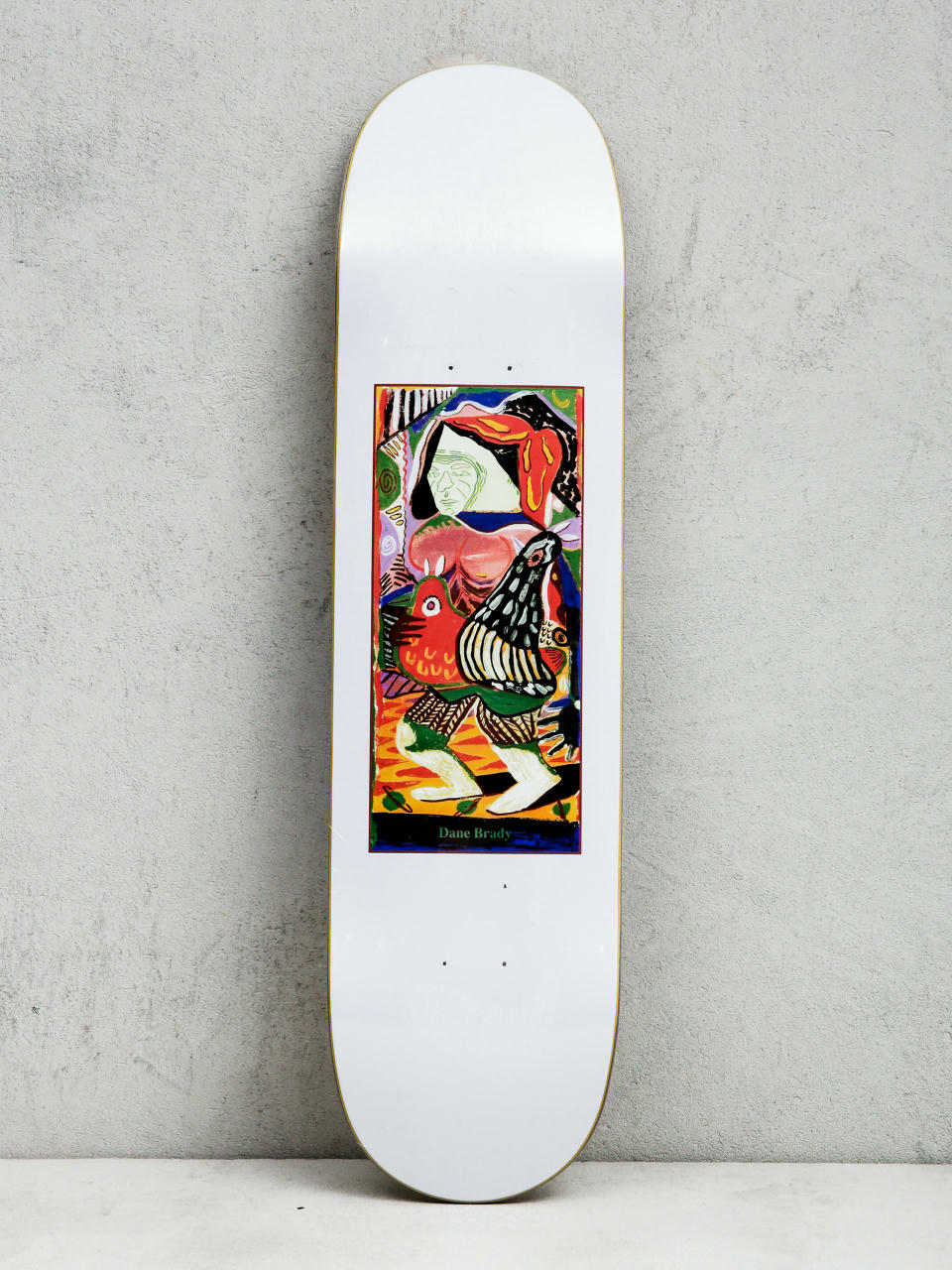 Deck Polar Skate Dane Brady Pigeons (white)