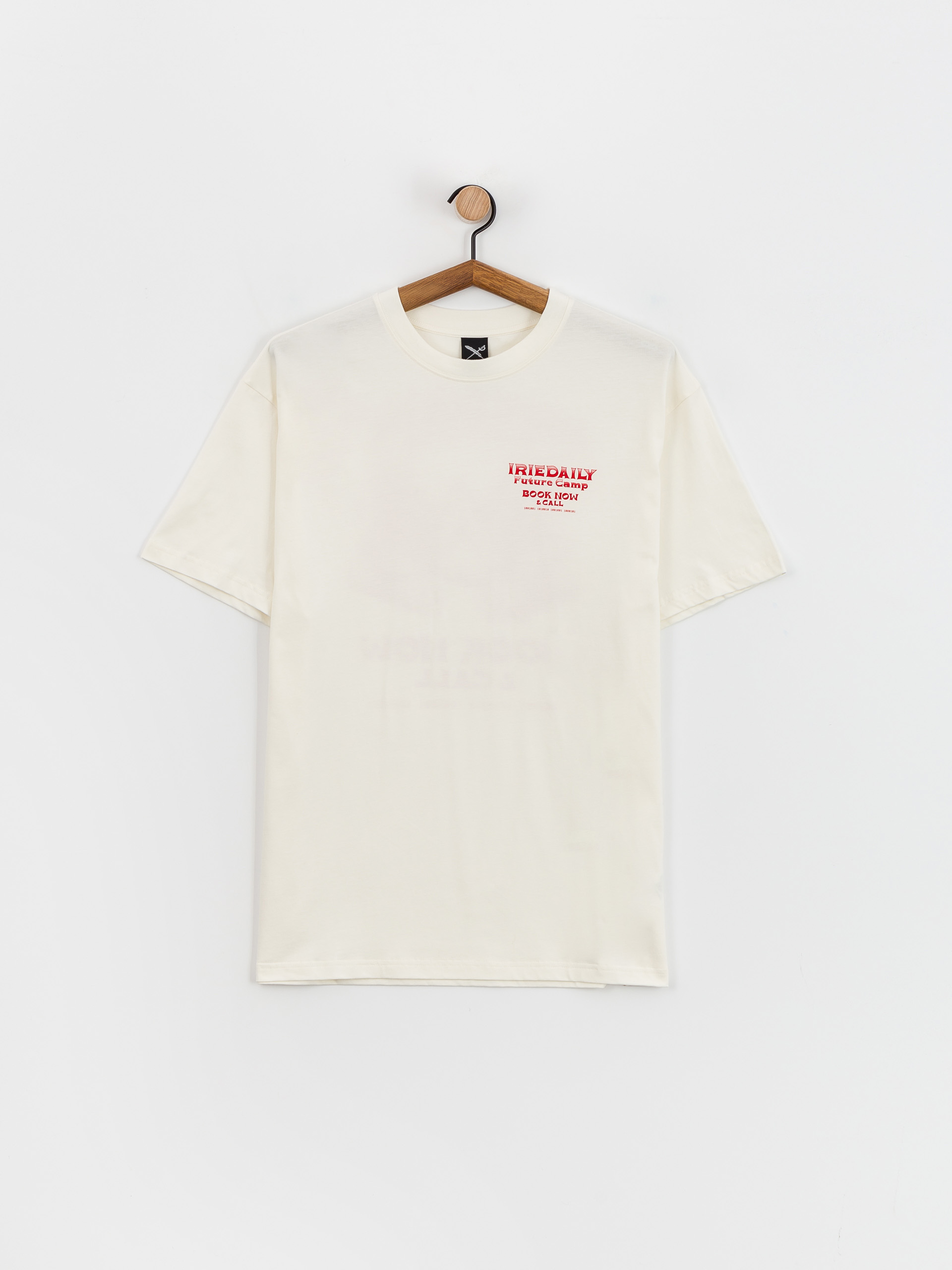 T-shirt Iriedaily Future Camp (offwhite)