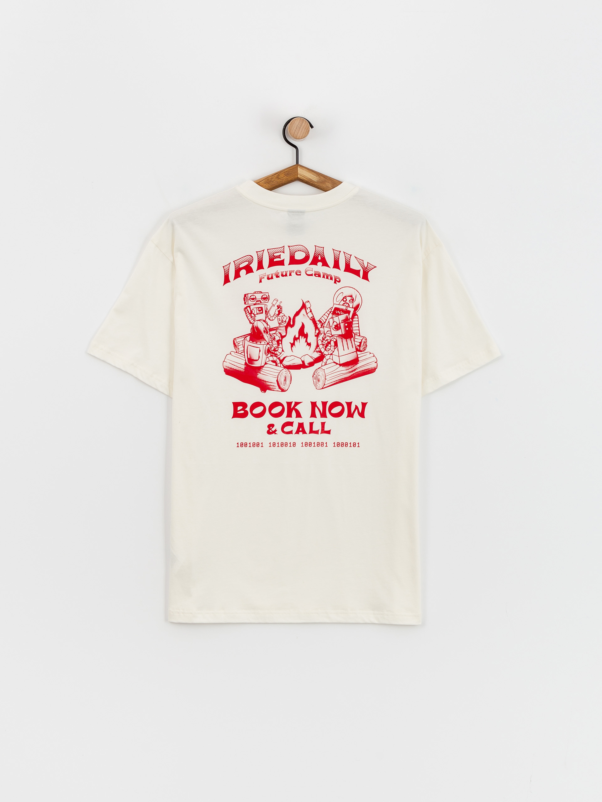 T-shirt Iriedaily Future Camp (offwhite)