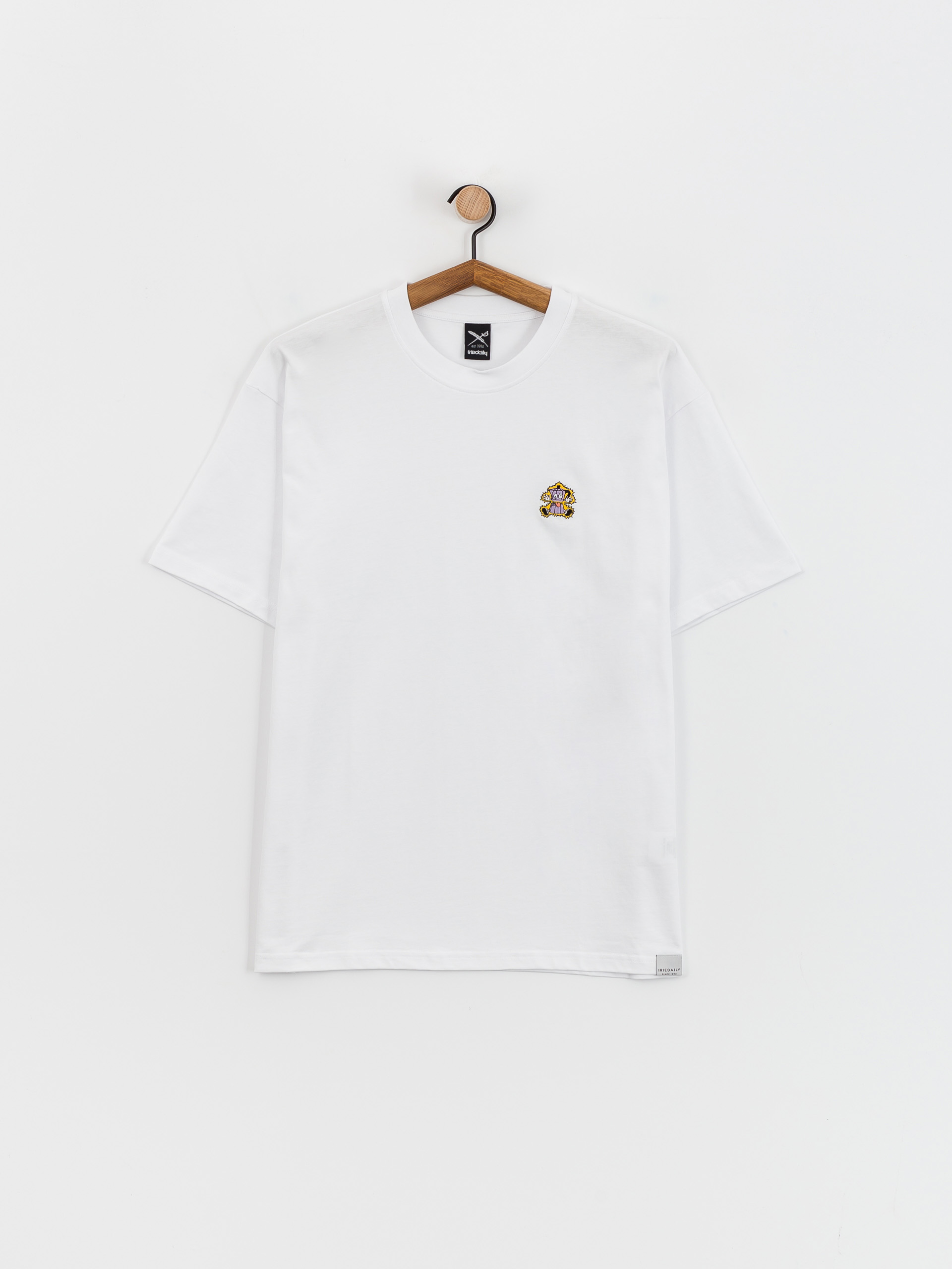 T-shirt Iriedaily Coffeelectric Emb (white)