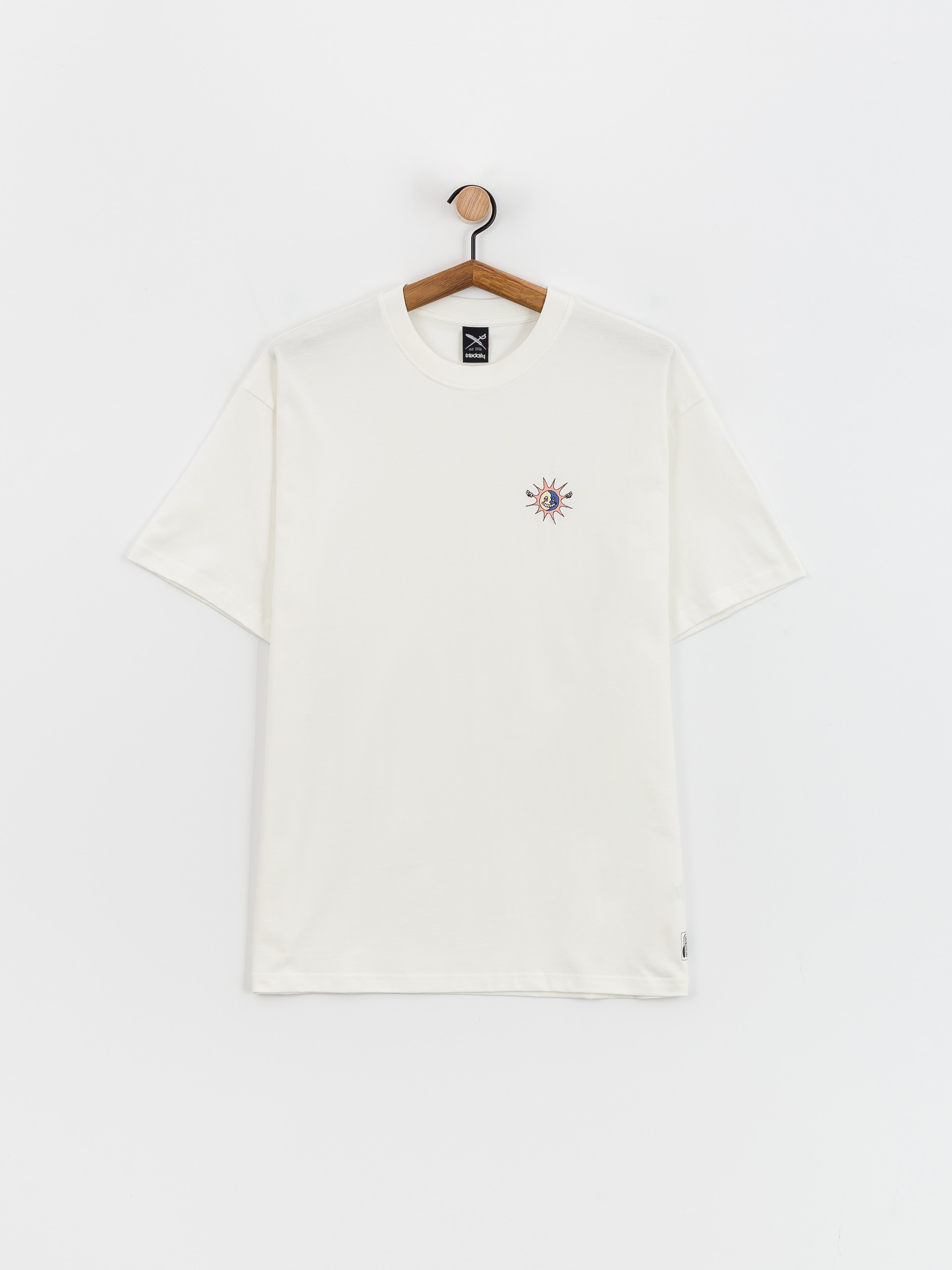 T-shirt Iriedaily Together Emb (offwhite)