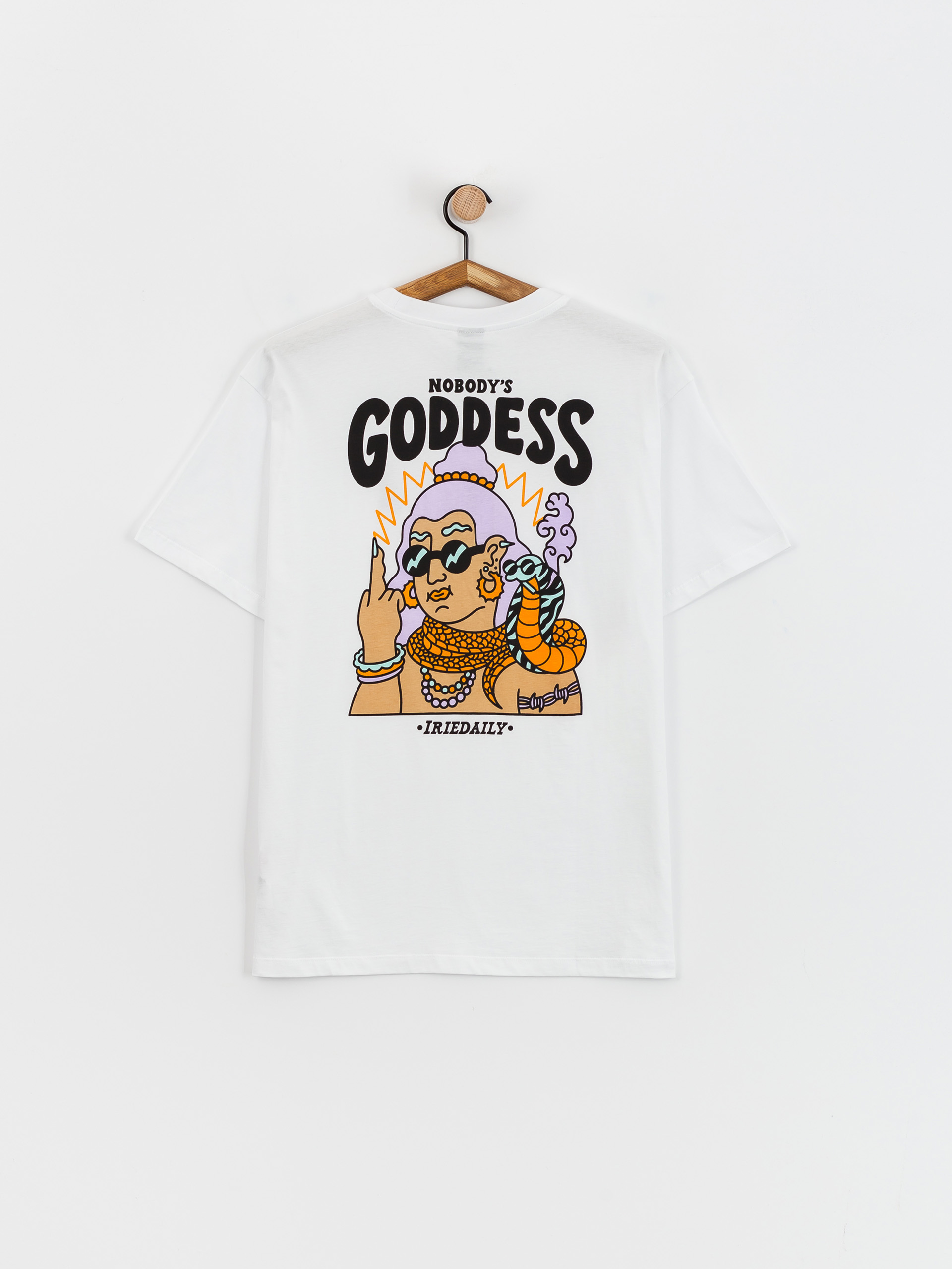 T-shirt Iriedaily Nobodys G (white)