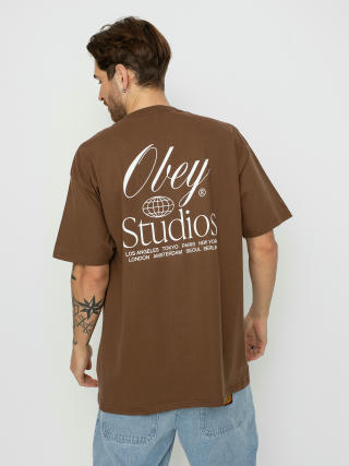 T-shirt OBEY Studios Worldwide (silt)
