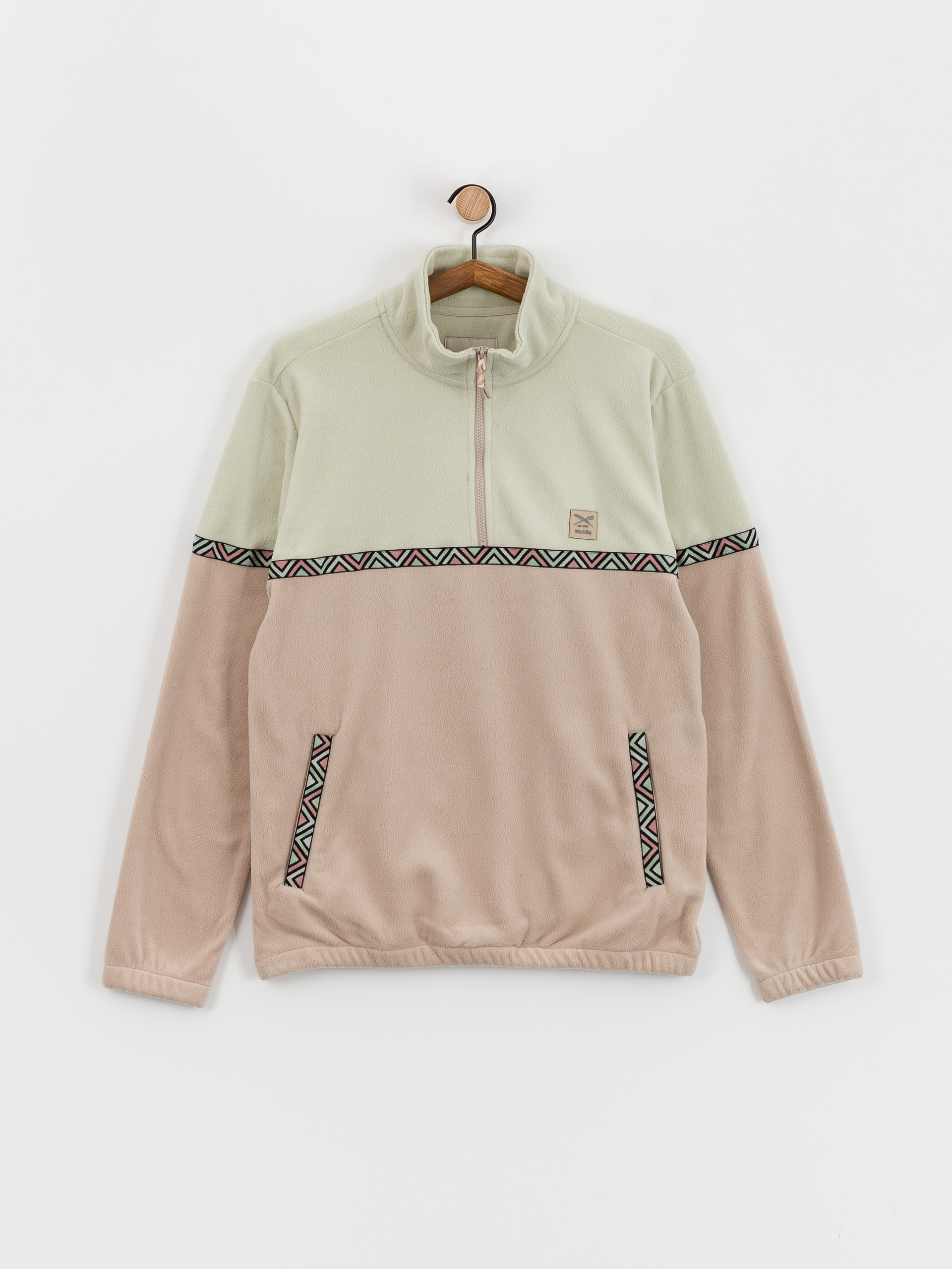 Męski Polar Iriedaily Monte Noe Troyer (light sage)