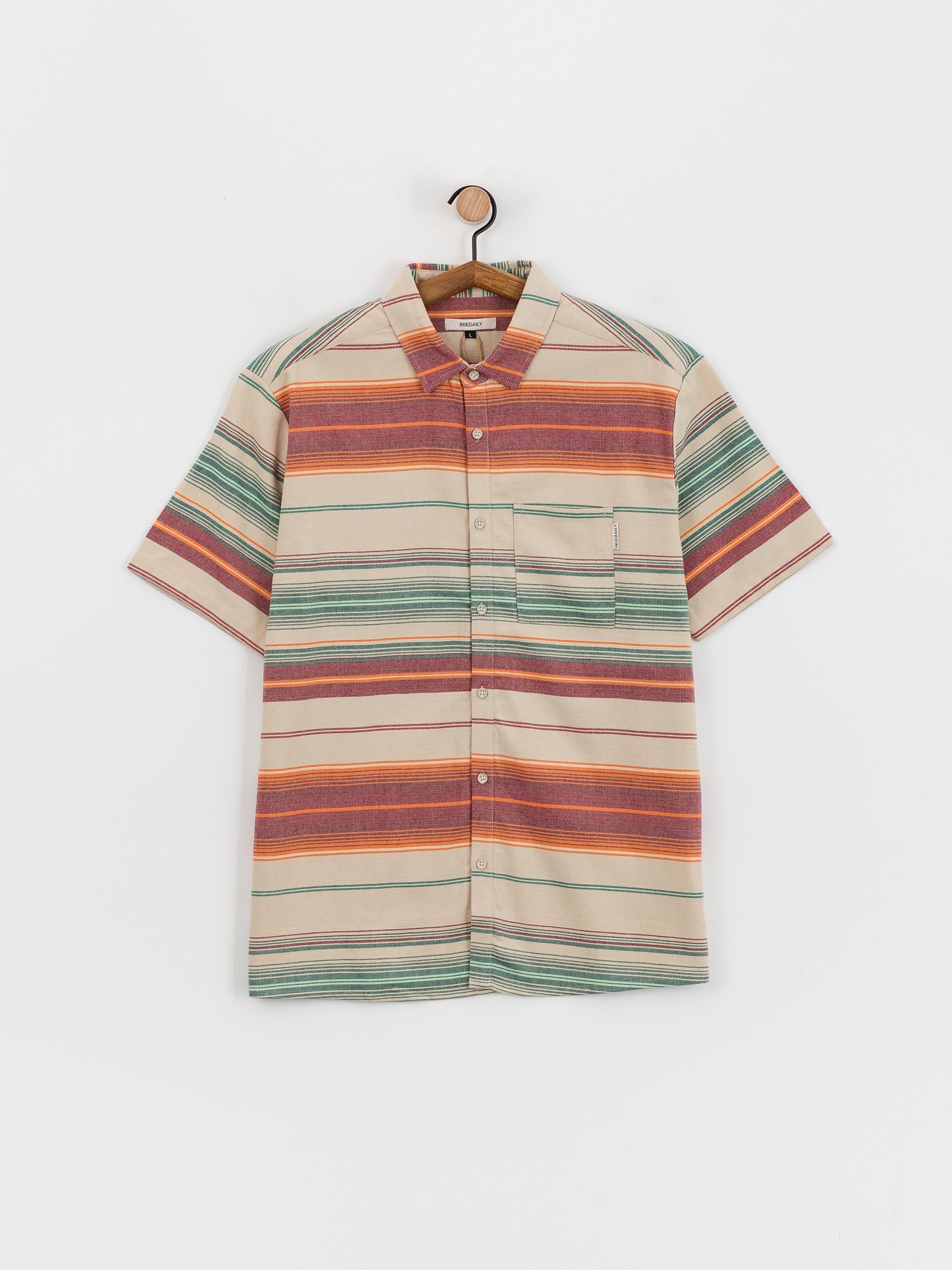 Koszula Iriedaily Santo SSL (beige)