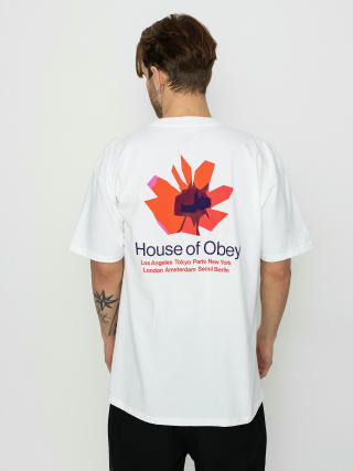 T-shirt OBEY House Of Obey Floral (white)