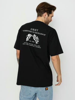 T-shirt OBEY Committed To Excellence (black)